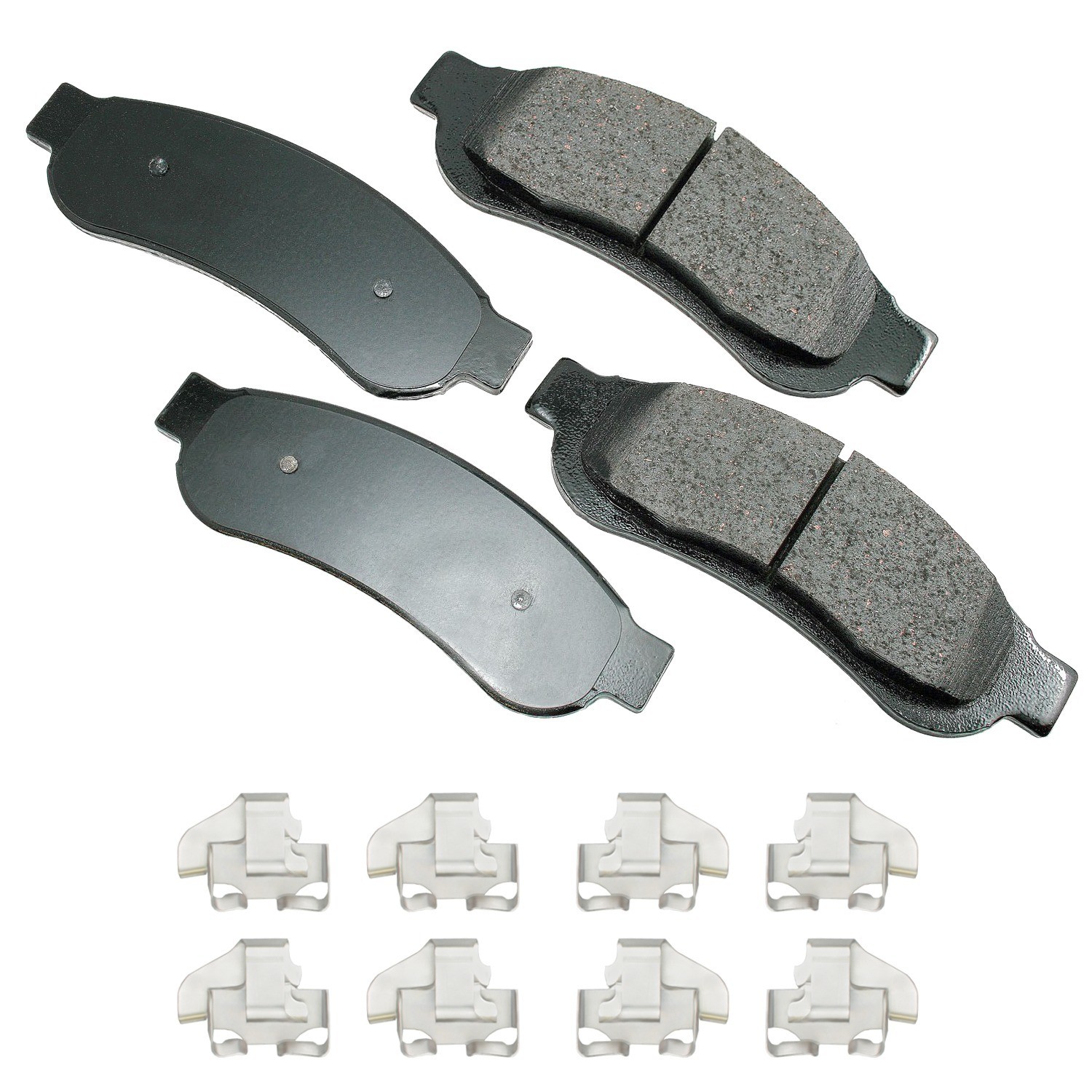 Akebono ProACT Ultra Premium Ceramic Disc Brake Pad Kit