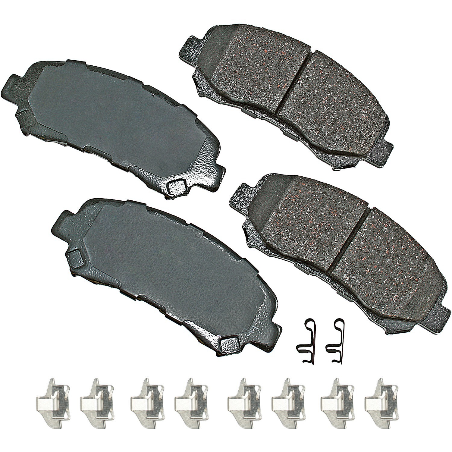 Akebono ProACT Ultra Premium Ceramic Disc Brake Pad Kit
