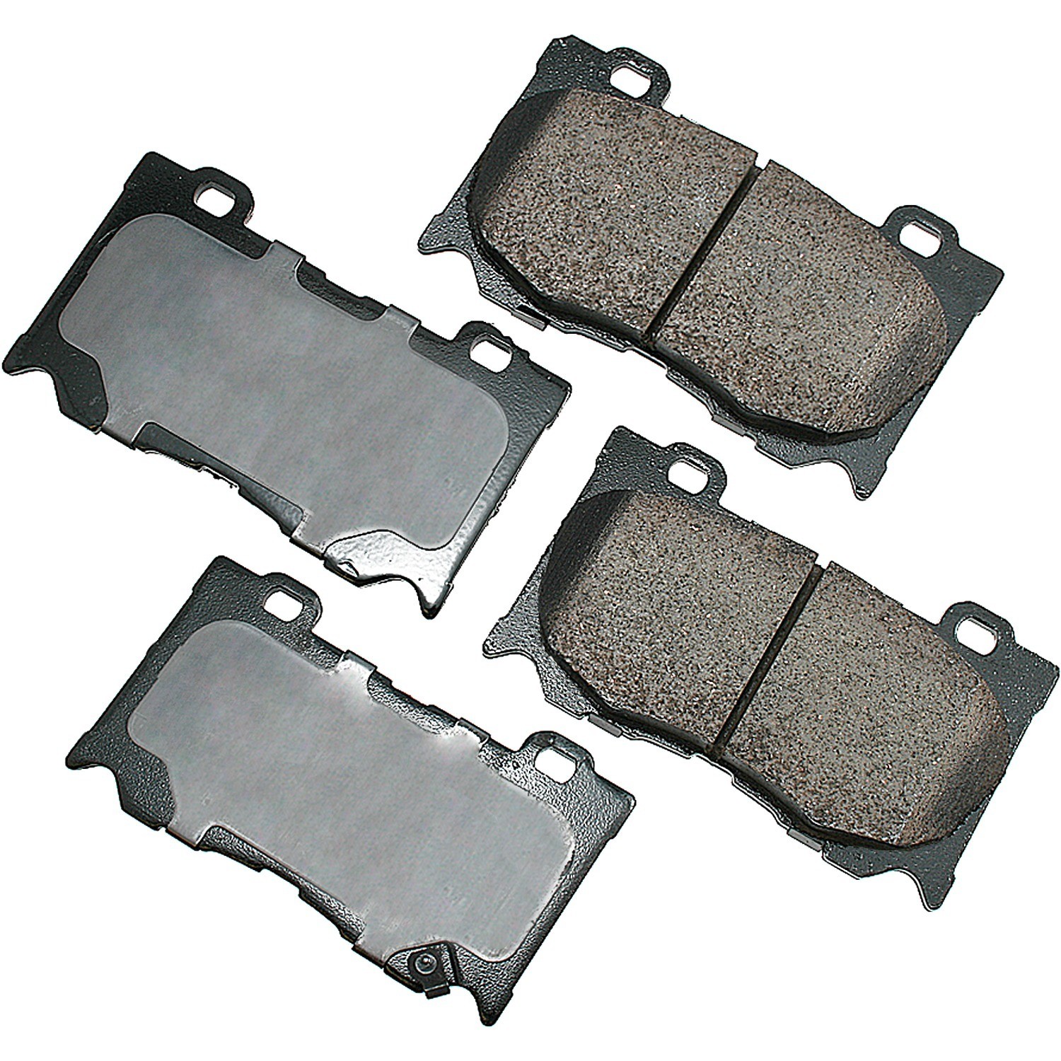 Akebono ProACT Ultra Premium Ceramic Disc Brake Pad Kit