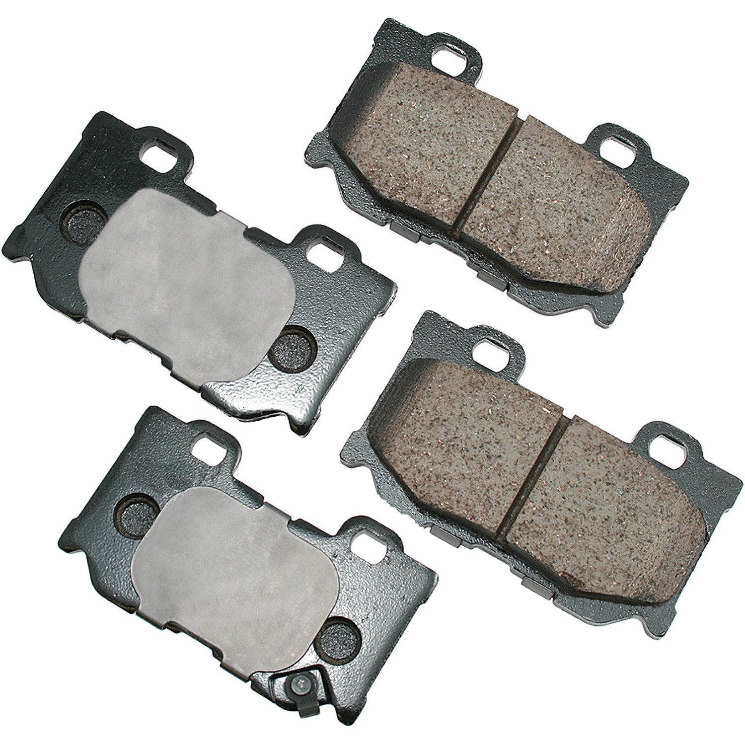 Akebono ProACT Ultra Premium Ceramic Disc Brake Pad Kit
