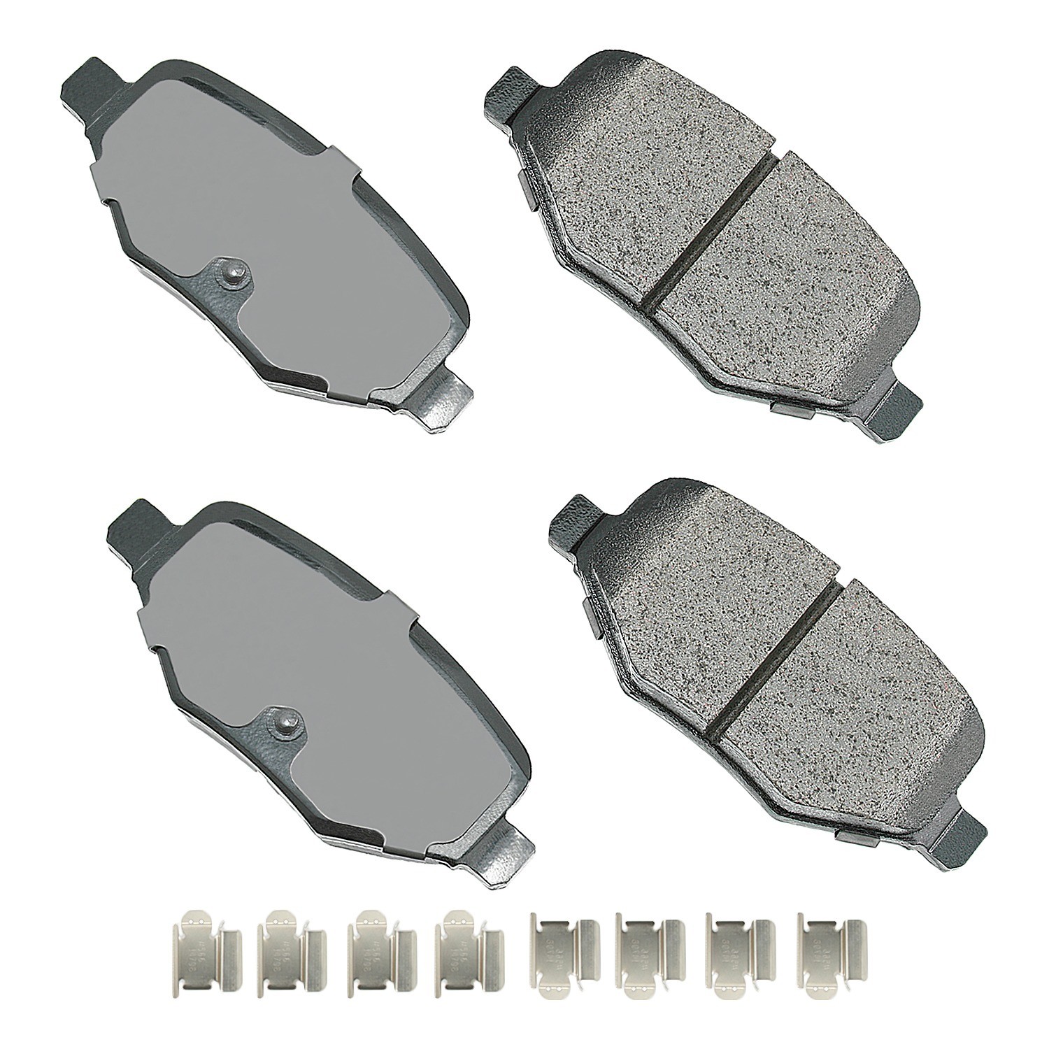 Akebono ProACT Ultra Premium Ceramic Disc Brake Pad Kit