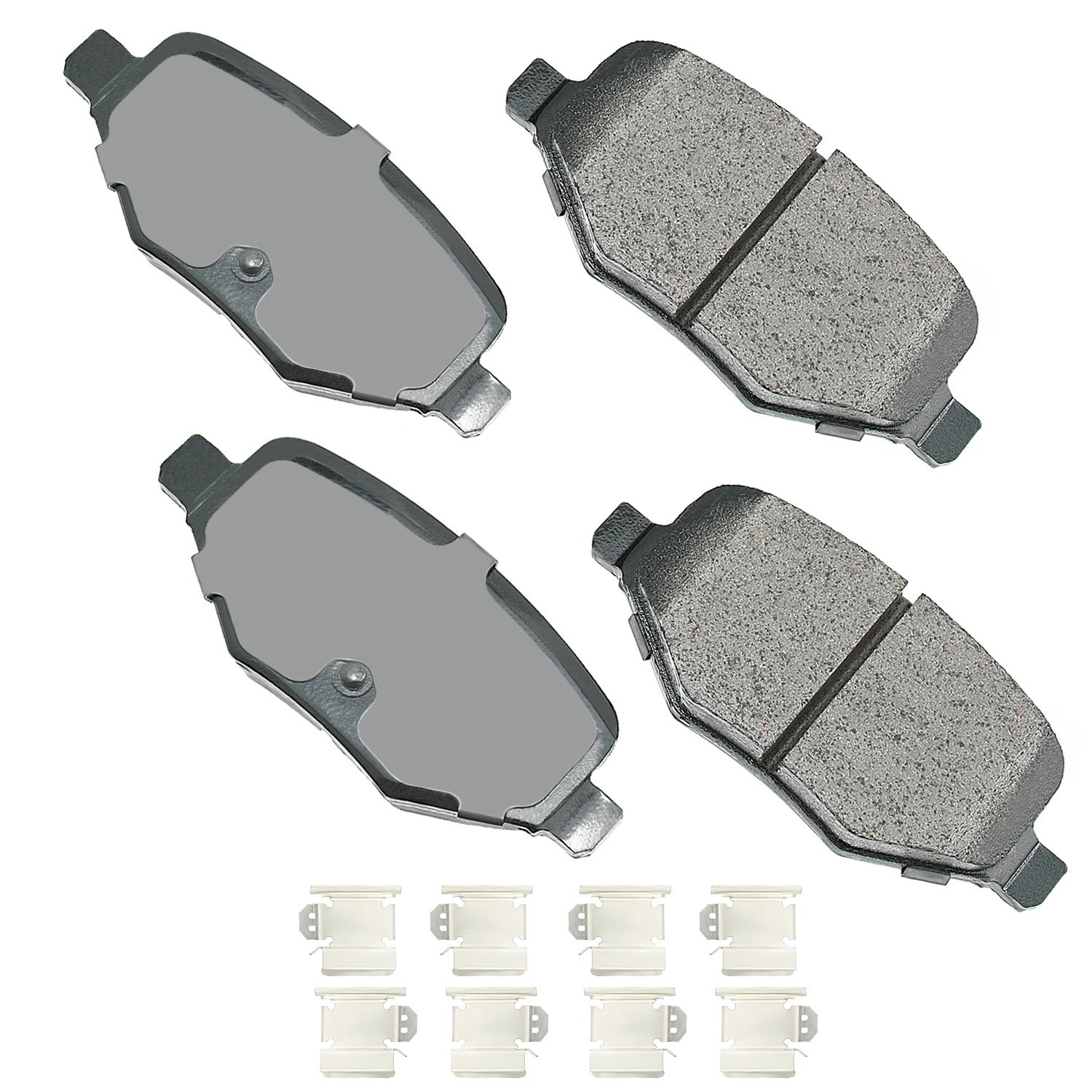 Akebono ProACT Ultra Premium Ceramic Disc Brake Pad Kit
