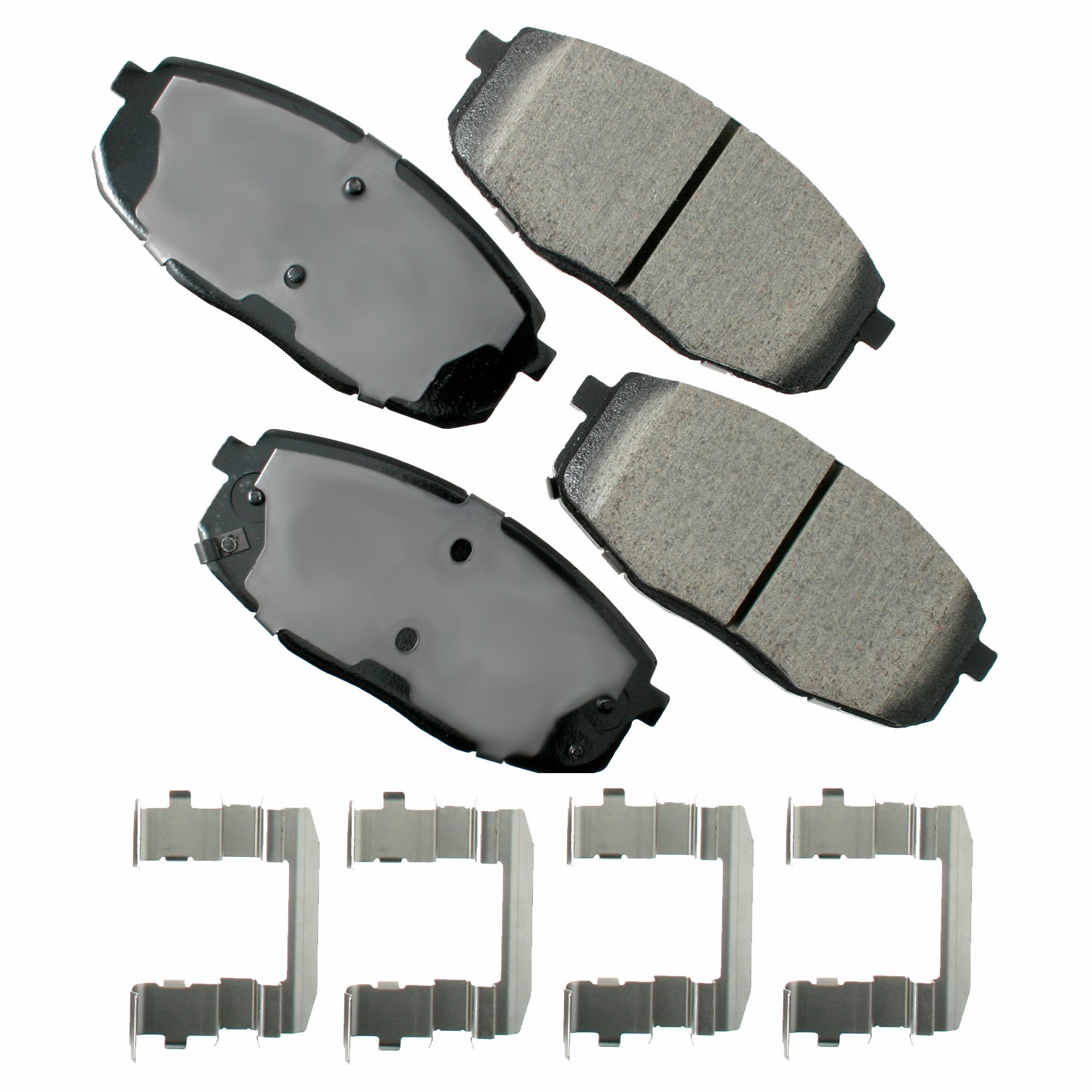Akebono ProACT Ultra Premium Ceramic Disc Brake Pad Kit