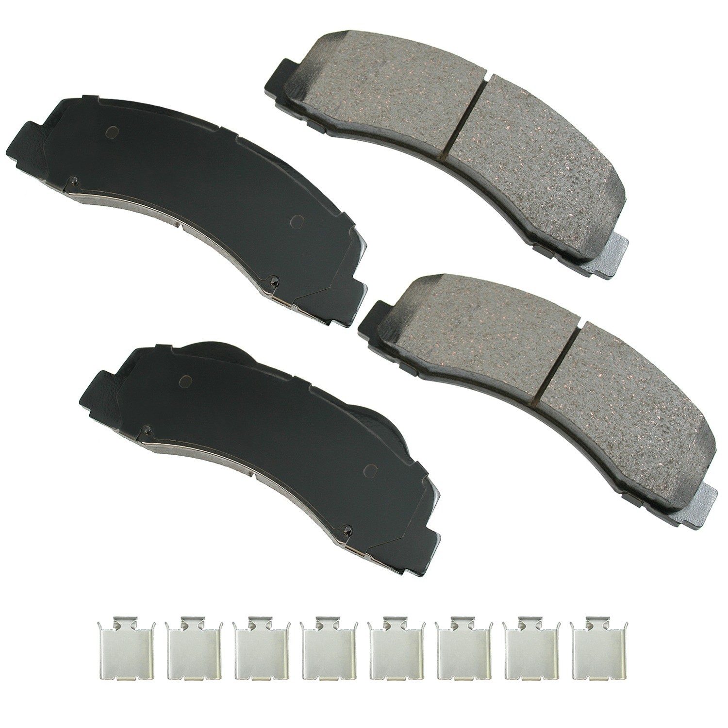 Akebono ProACT Ultra Premium Ceramic Disc Brake Pad Kit