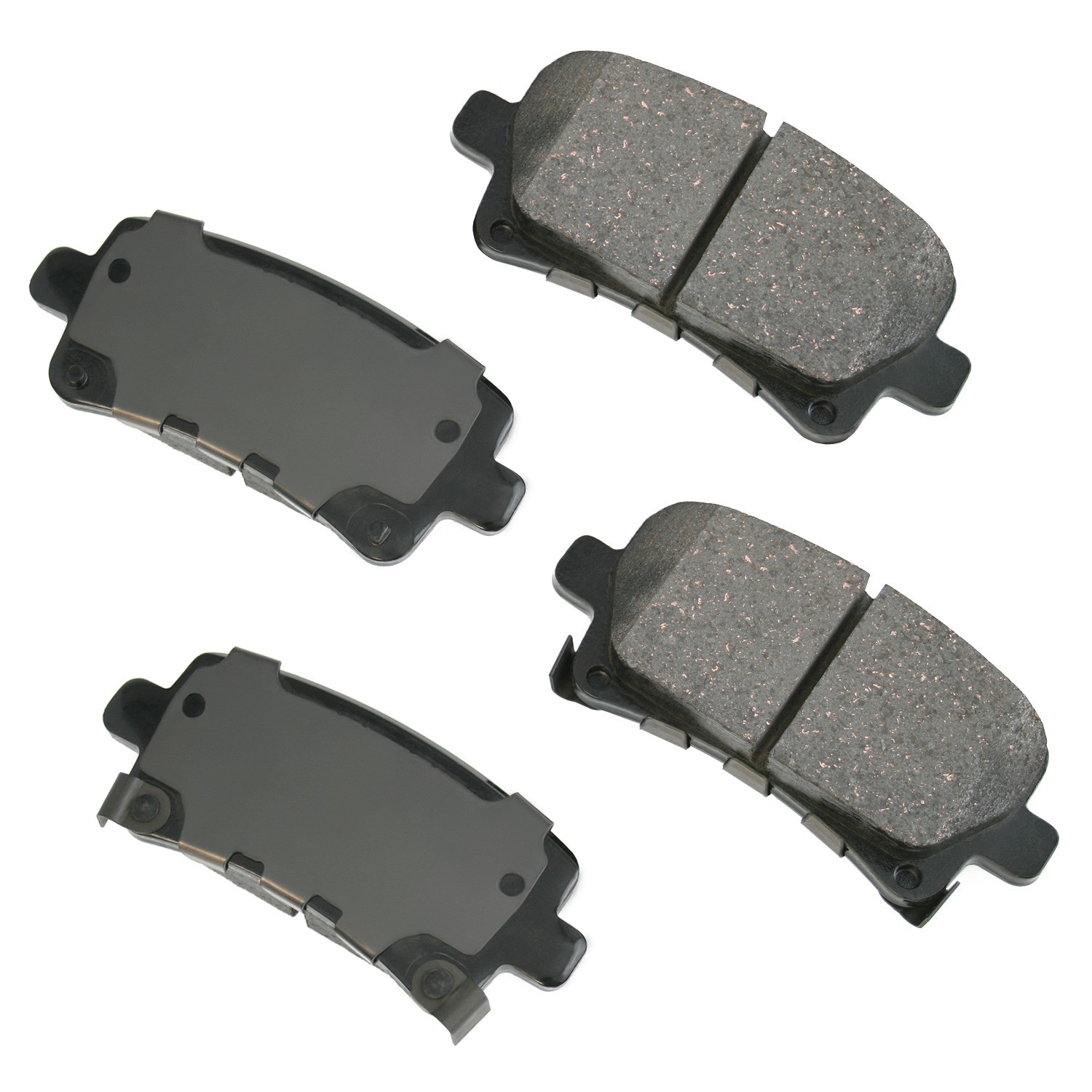 Akebono ProACT Ultra Premium Ceramic Disc Brake Pad Kit