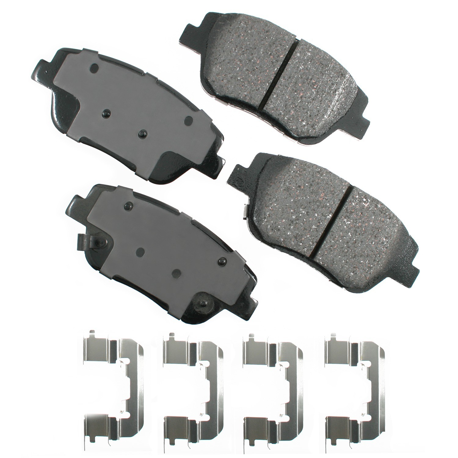 Akebono ProACT Ultra Premium Ceramic Disc Brake Pad Kit