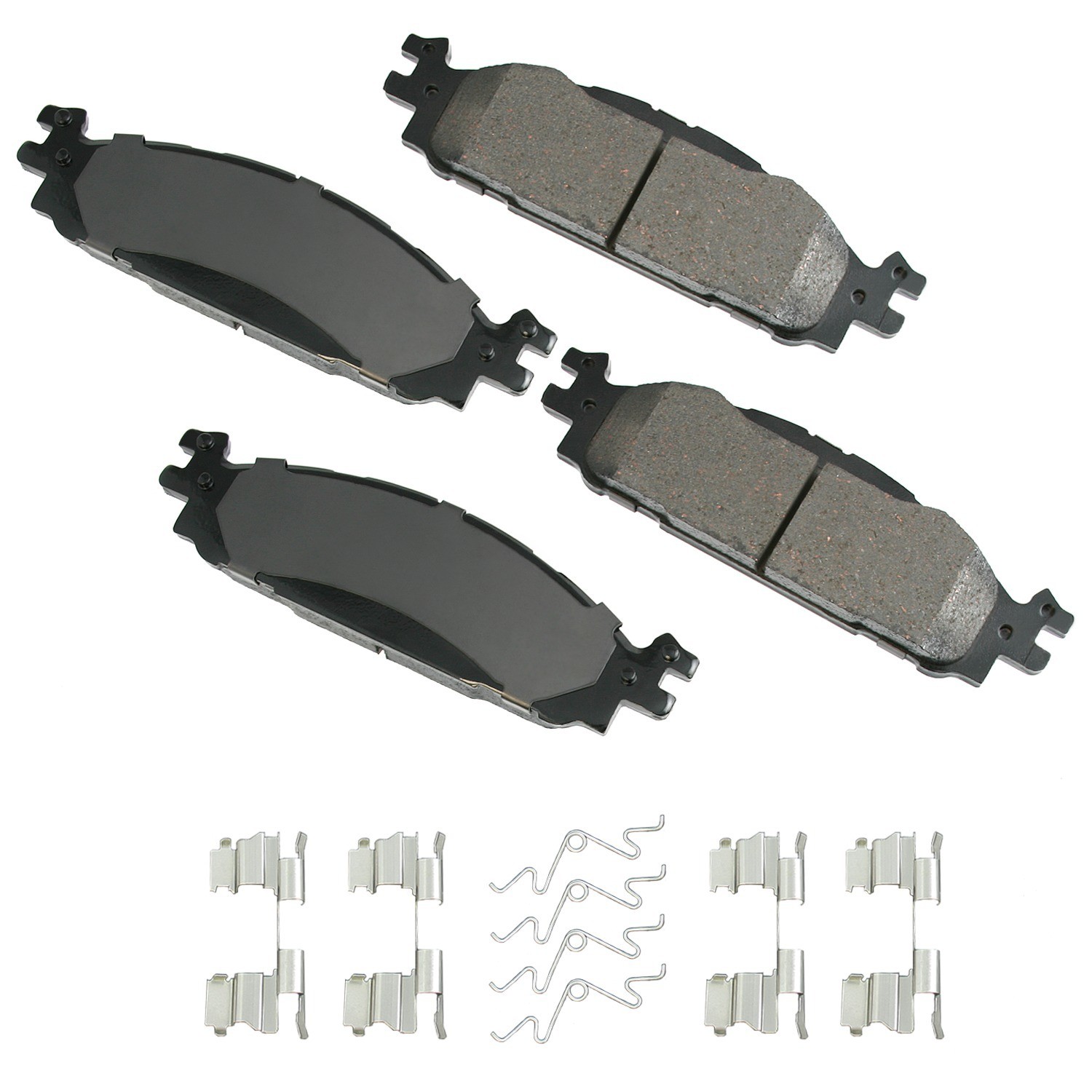 Akebono ProACT Ultra Premium Ceramic Disc Brake Pad Kit