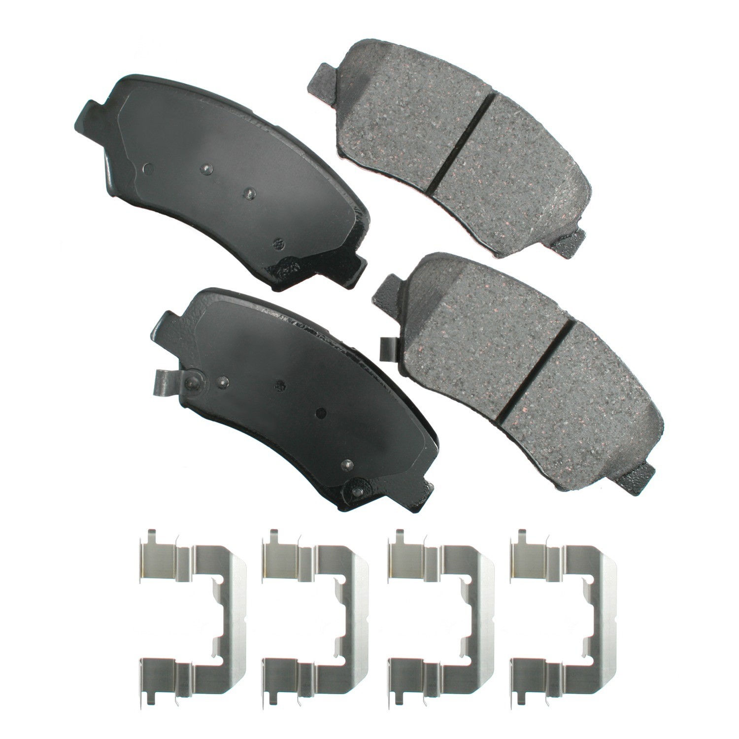 Akebono ProACT Ultra Premium Ceramic Disc Brake Pad Kit