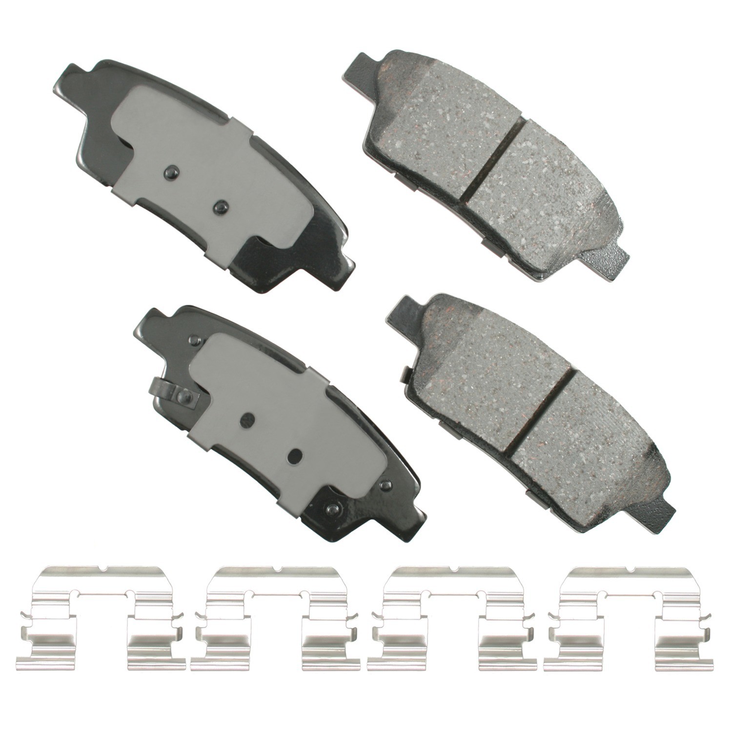 Akebono ProACT Ultra Premium Ceramic Disc Brake Pad Kit