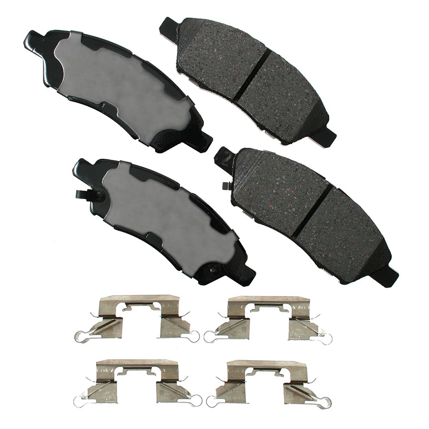 Akebono ProACT Ultra Premium Ceramic Disc Brake Pad Kit