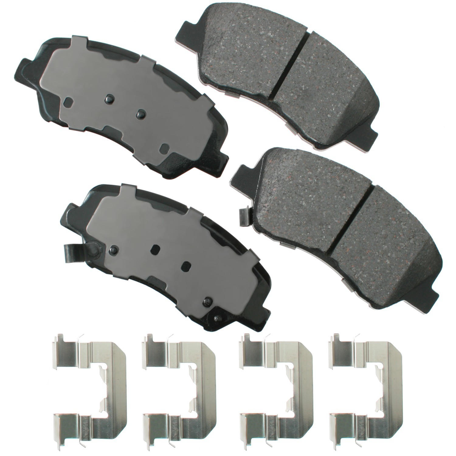 Akebono ProACT Ultra Premium Ceramic Disc Brake Pad Kit