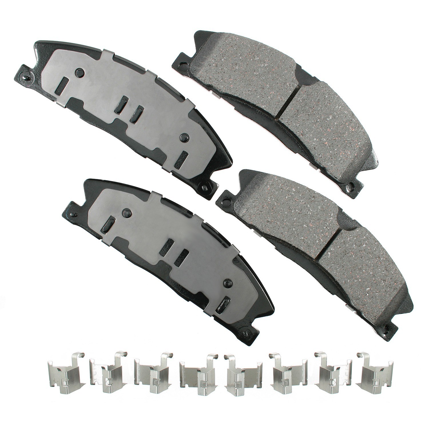 Akebono ProACT Ultra Premium Ceramic Disc Brake Pad Kit