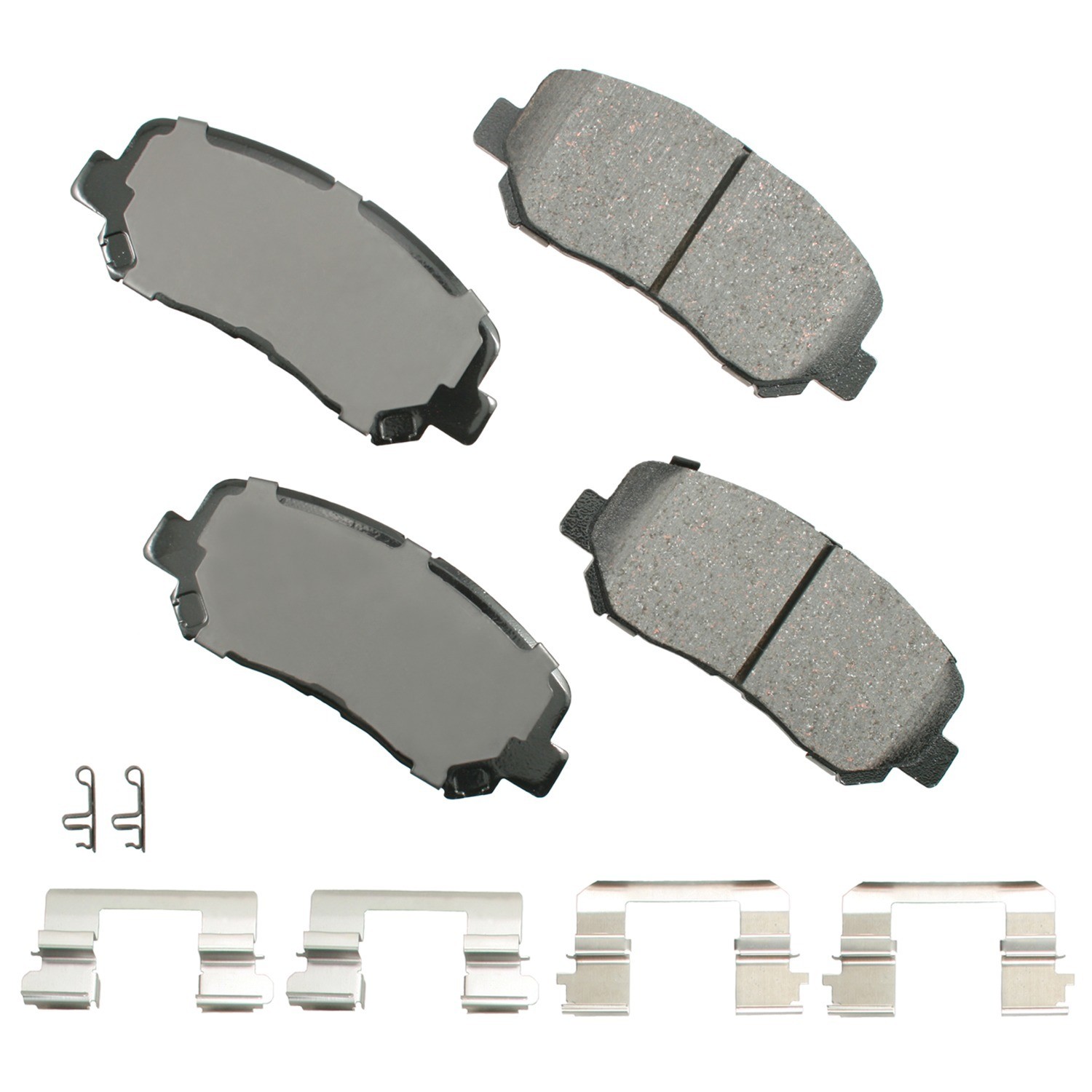 Akebono ProACT Ultra Premium Ceramic Disc Brake Pad Kit