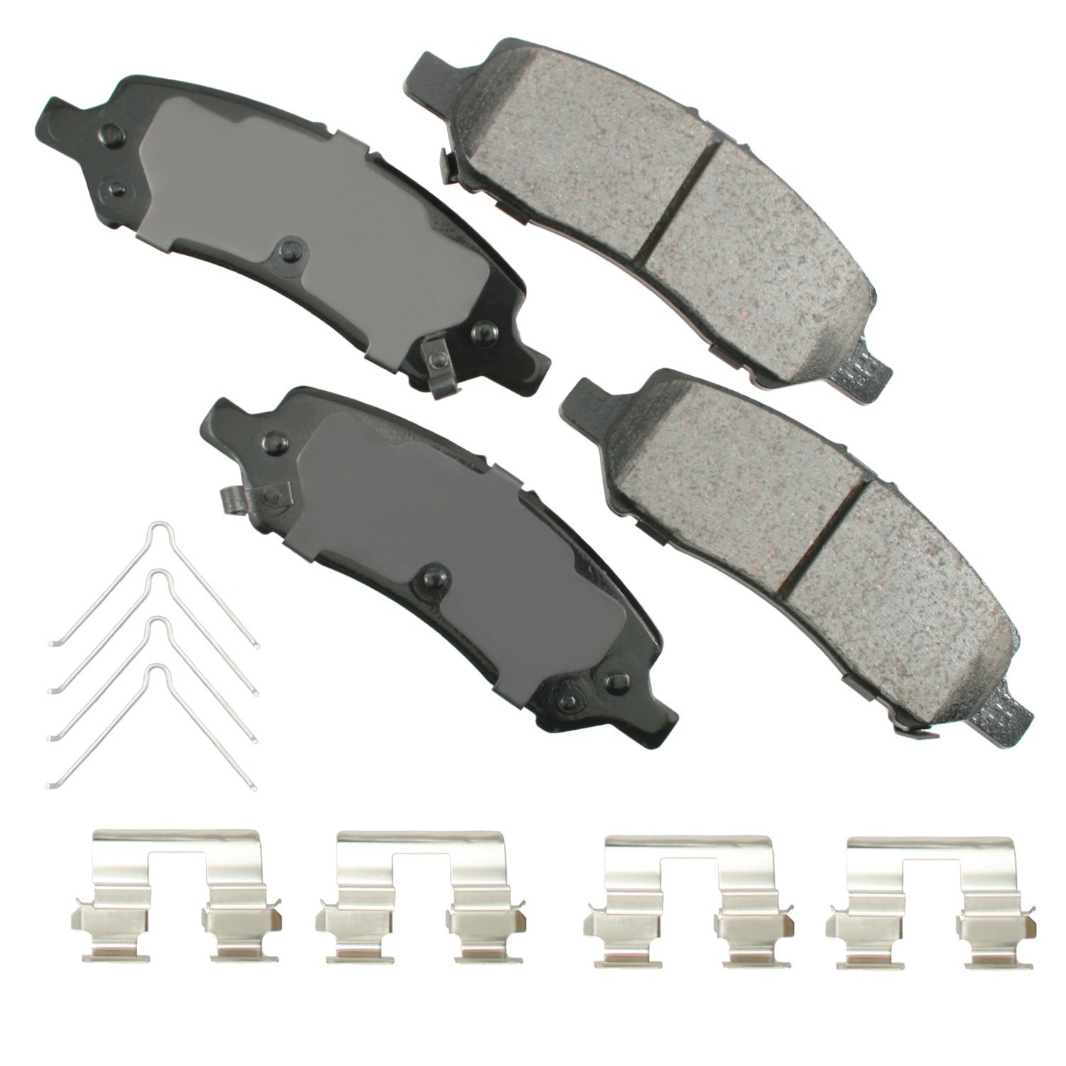 Akebono ProACT Ultra Premium Ceramic Disc Brake Pad Kit