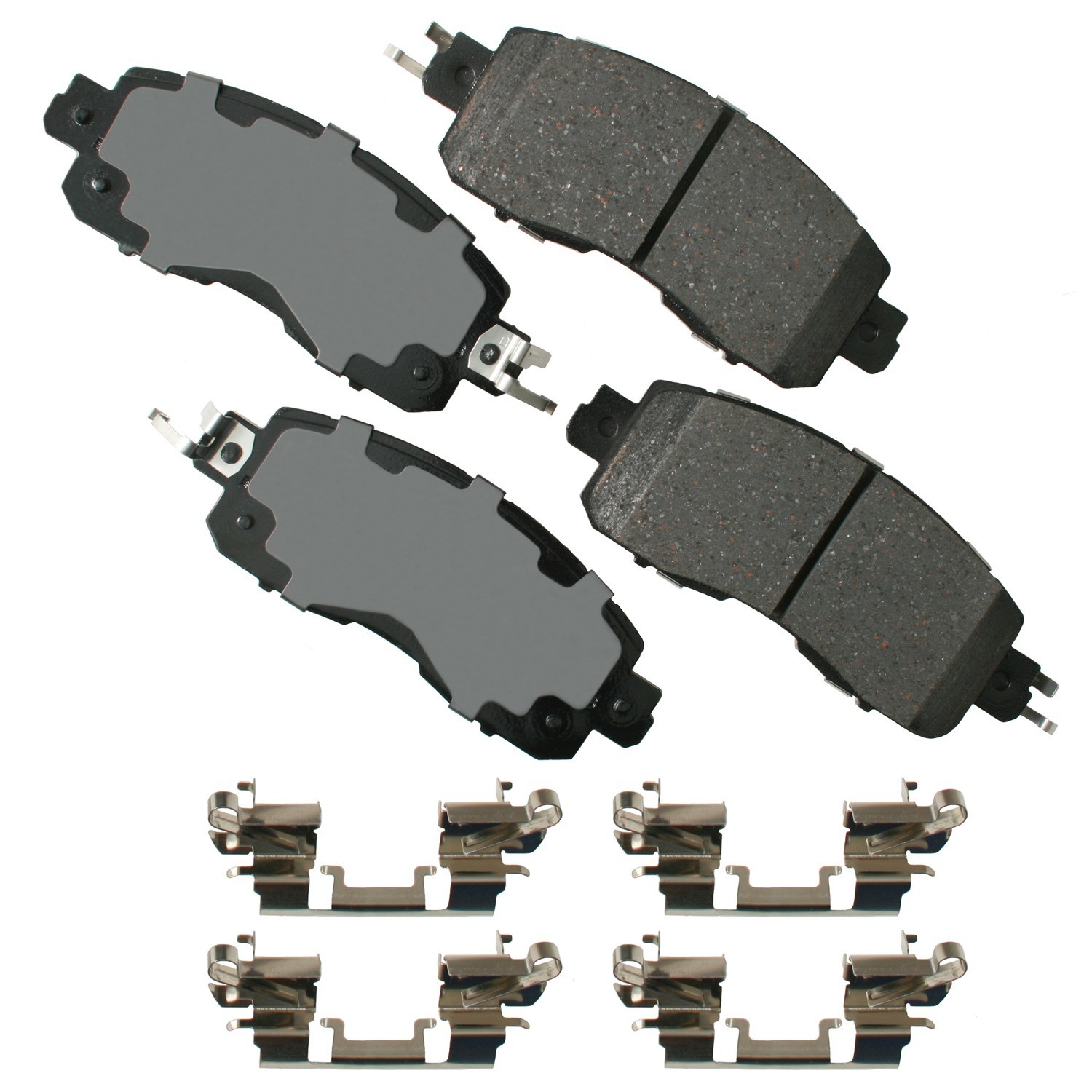 Akebono ProACT Ultra Premium Ceramic Disc Brake Pad Kit