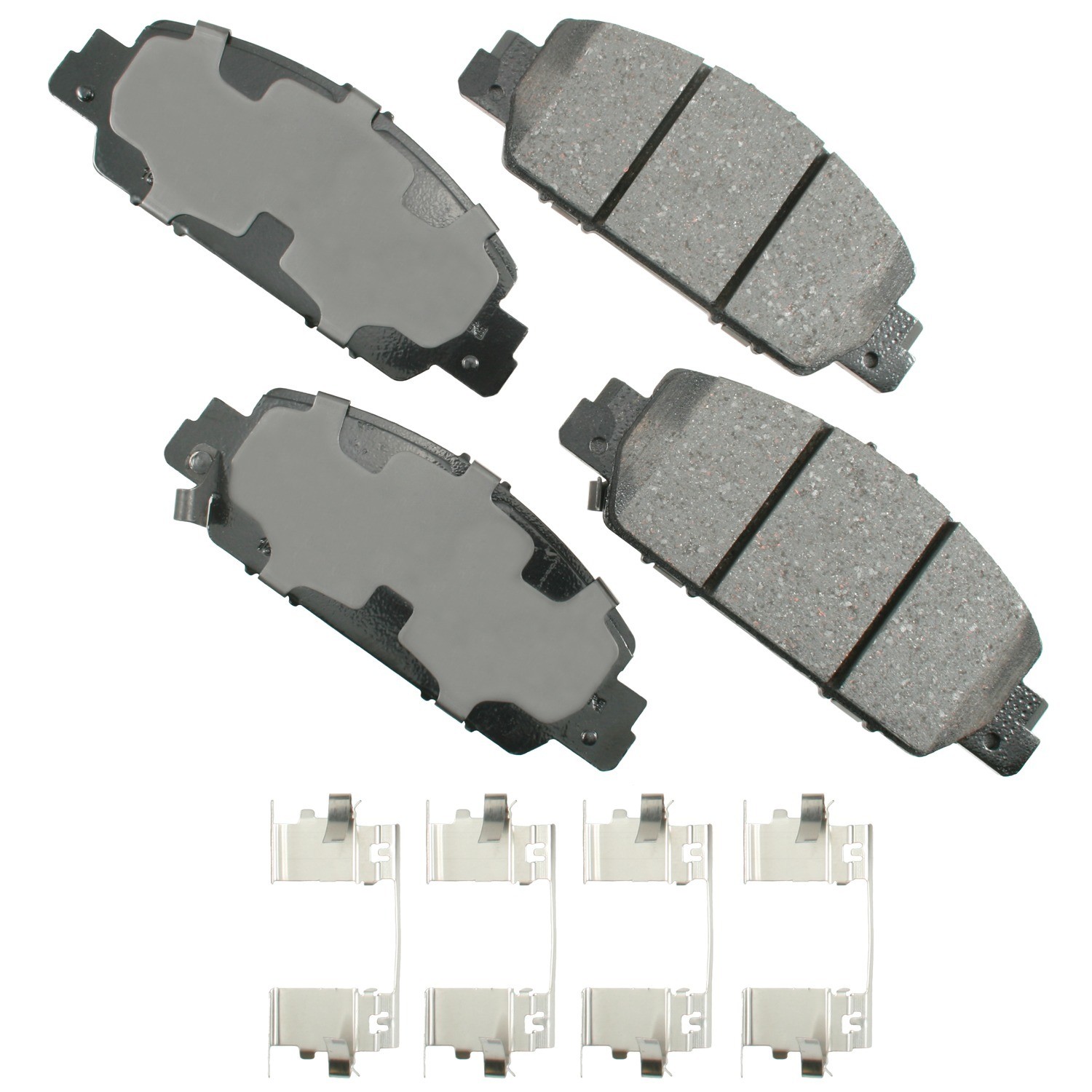 Akebono ProACT Ultra Premium Ceramic Disc Brake Pad Kit