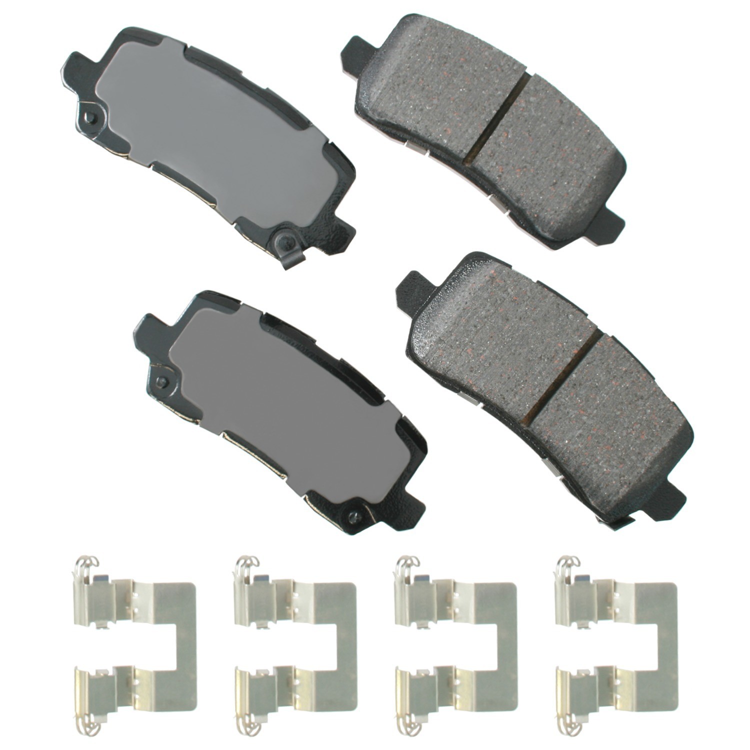 Akebono ProACT Ultra Premium Ceramic Disc Brake Pad Kit