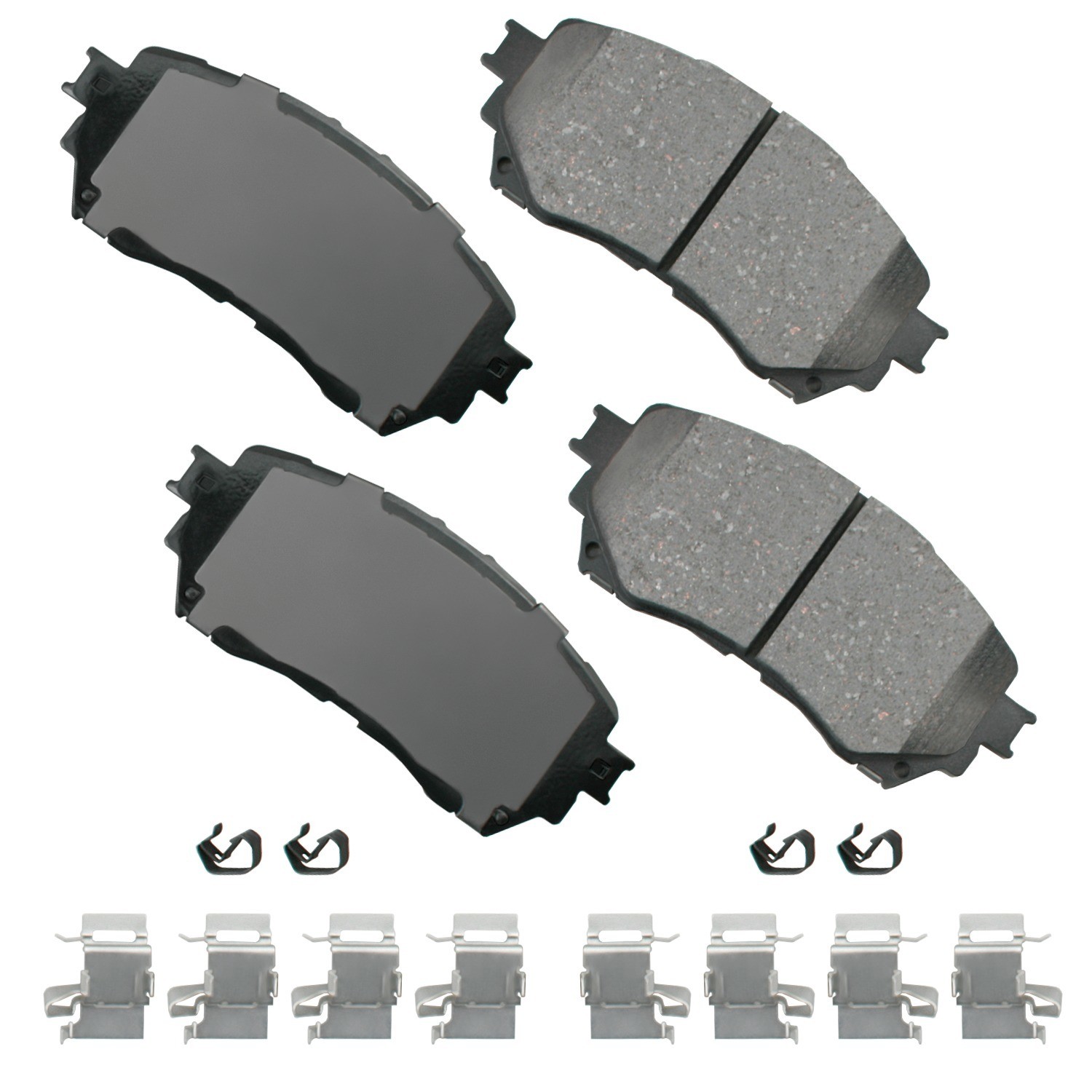 Akebono ProACT Ultra Premium Ceramic Disc Brake Pad Kit