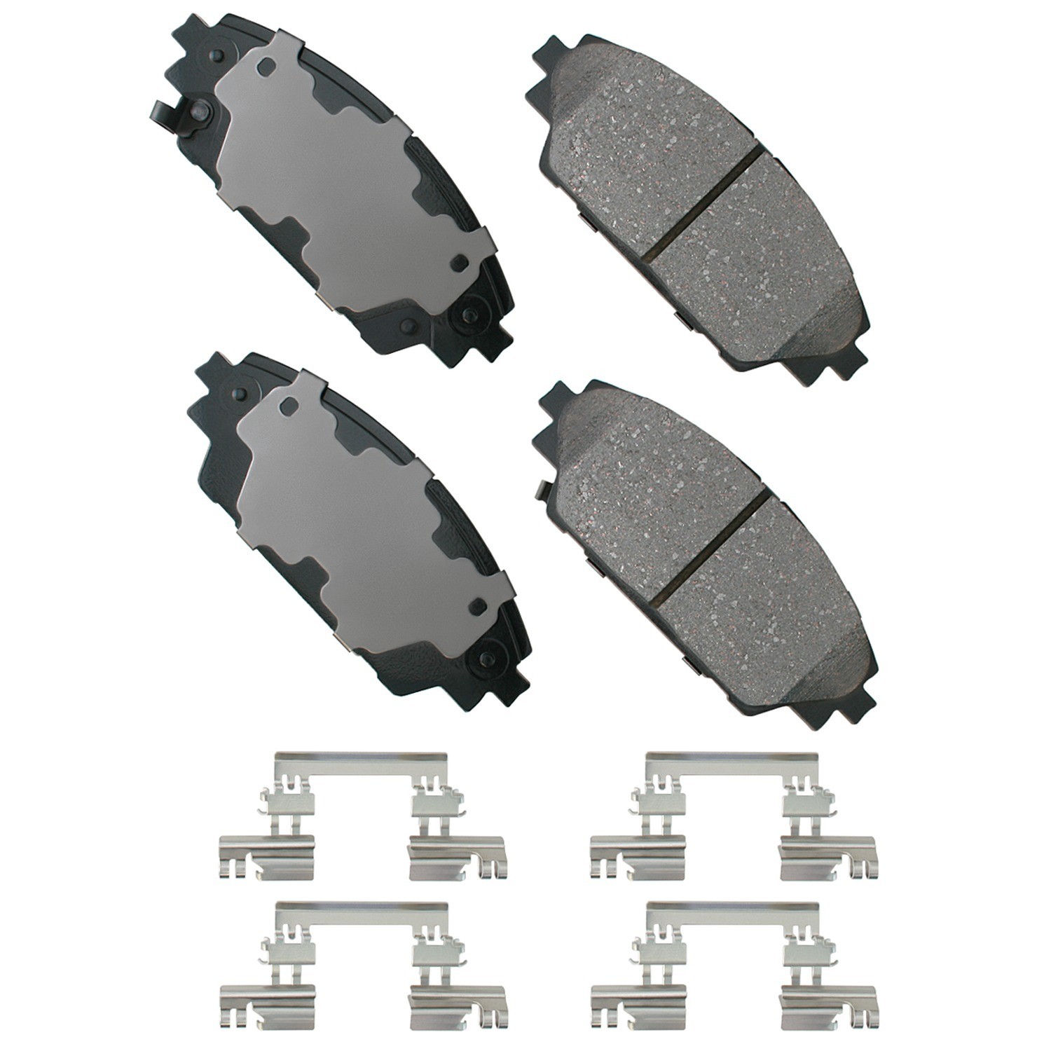 Akebono ProACT Ultra Premium Ceramic Disc Brake Pad Kit