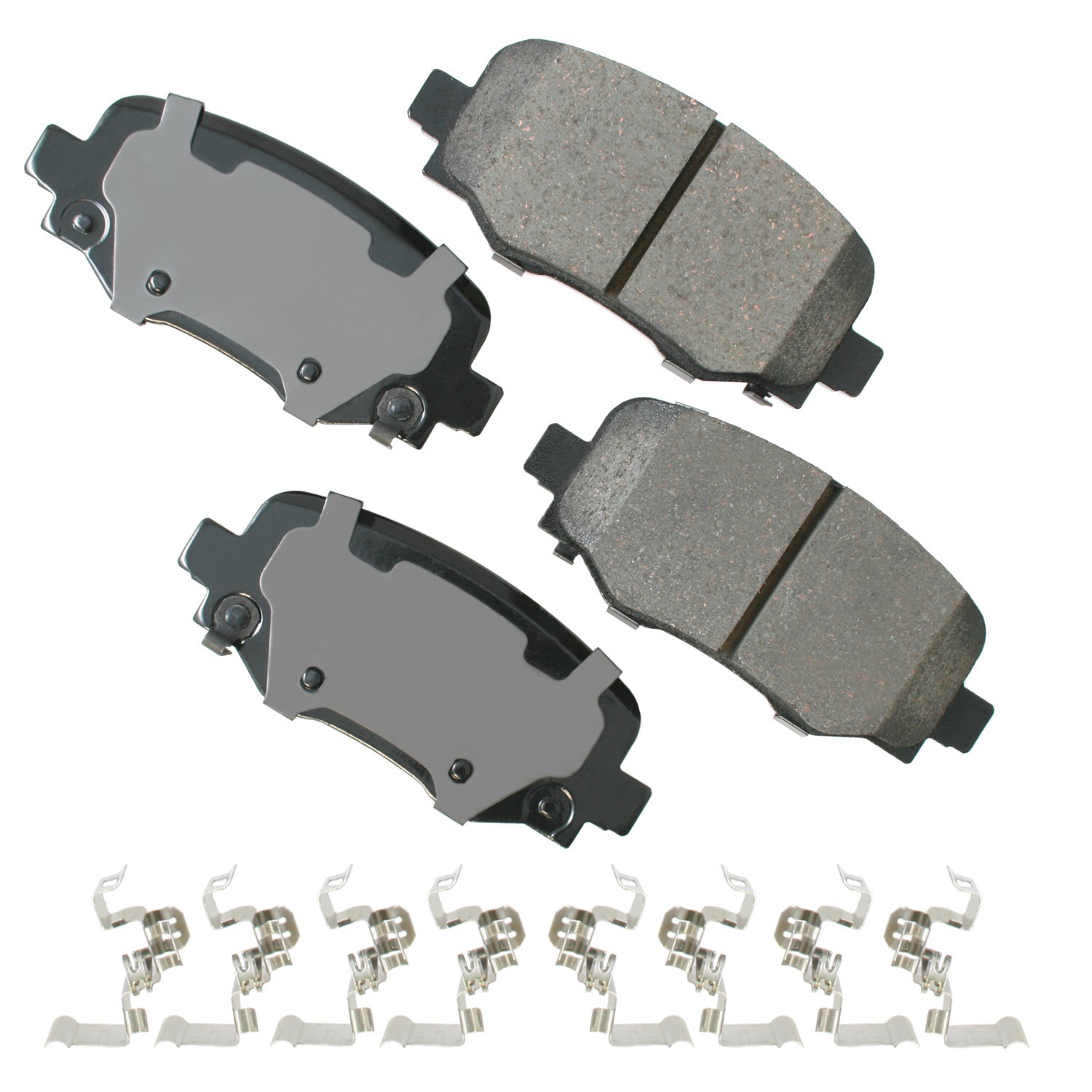 Akebono ProACT Ultra Premium Ceramic Disc Brake Pad Kit