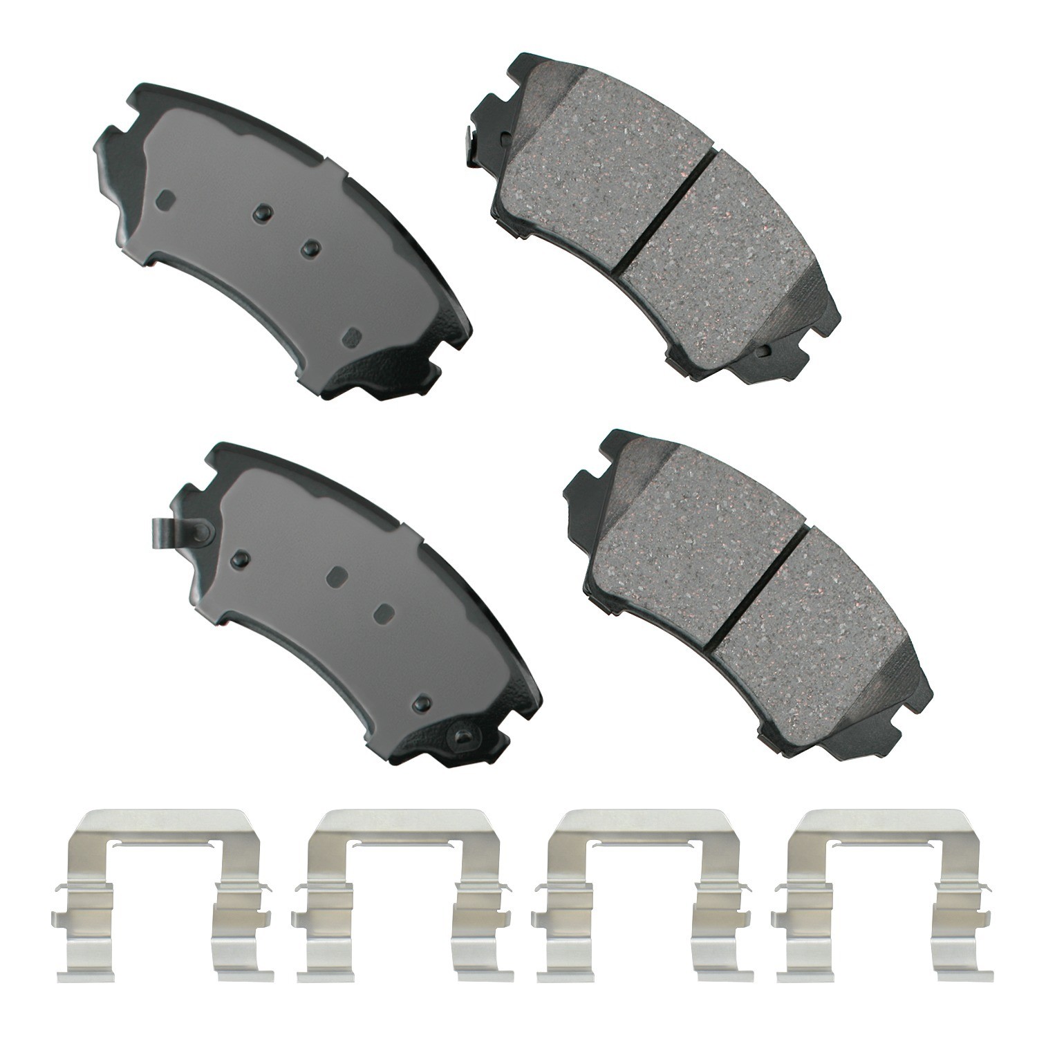 Akebono ProACT Ultra Premium Ceramic Disc Brake Pad Kit