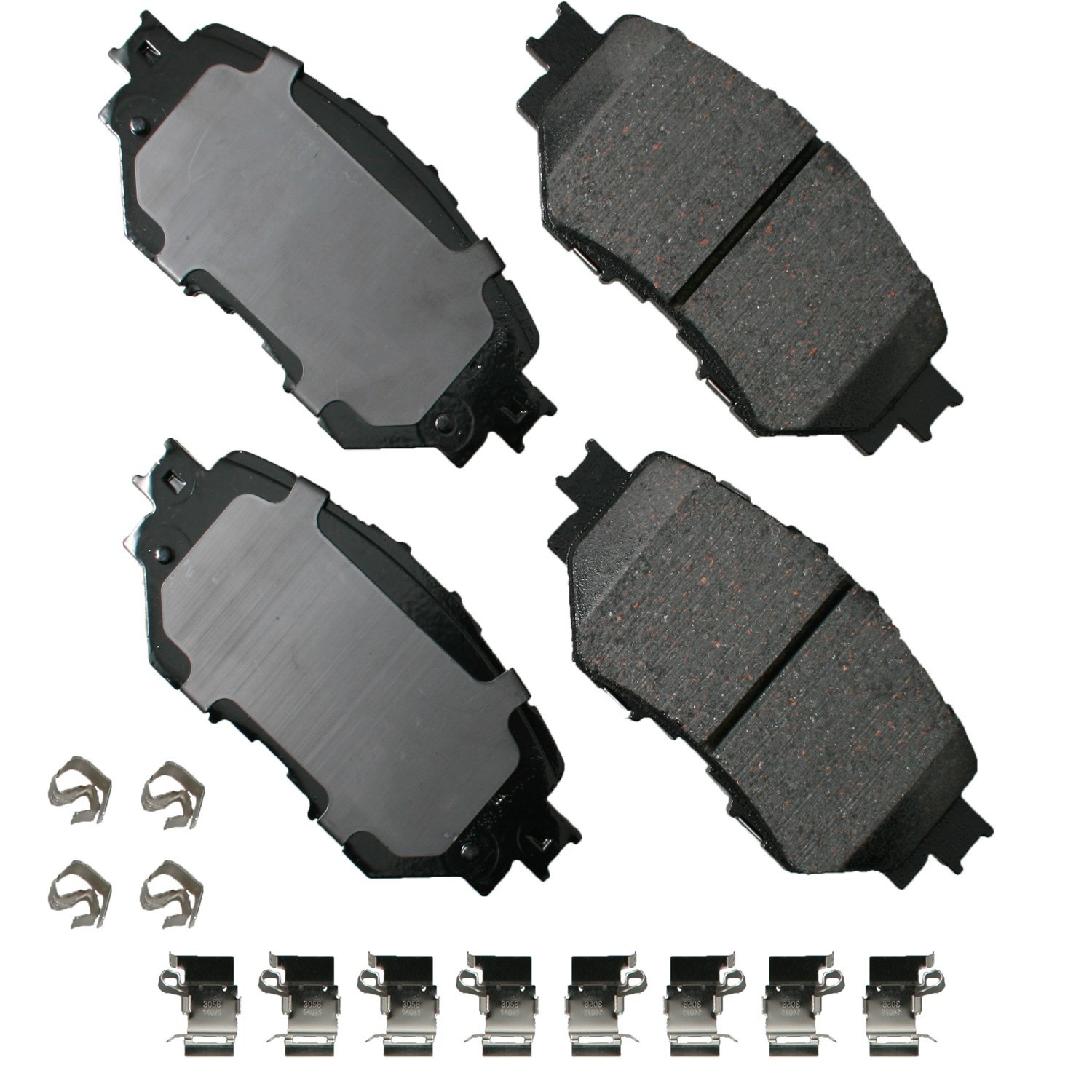Akebono ProACT Ultra Premium Ceramic Disc Brake Pad Kit