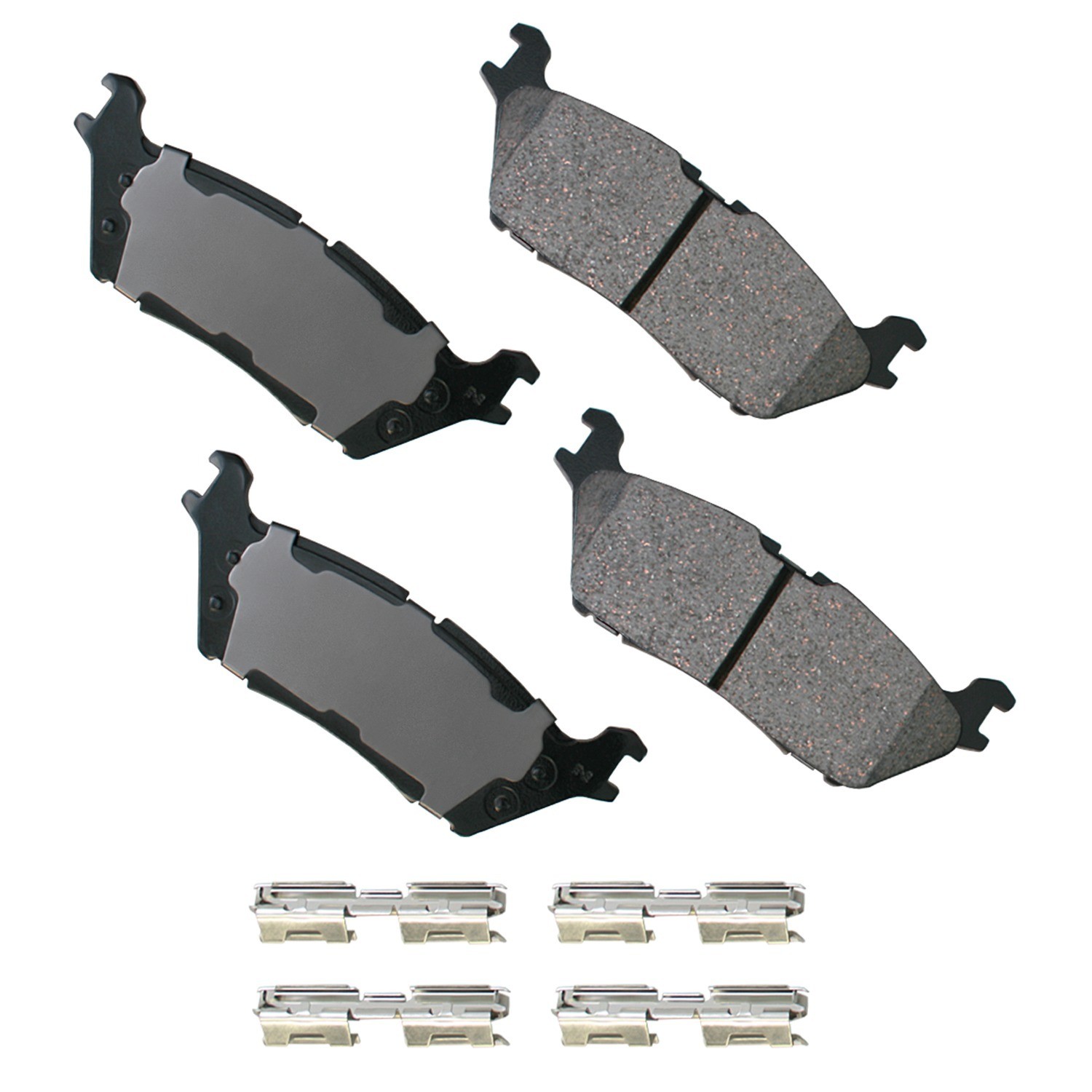 Akebono ProACT Ultra Premium Ceramic Disc Brake Pad Kit