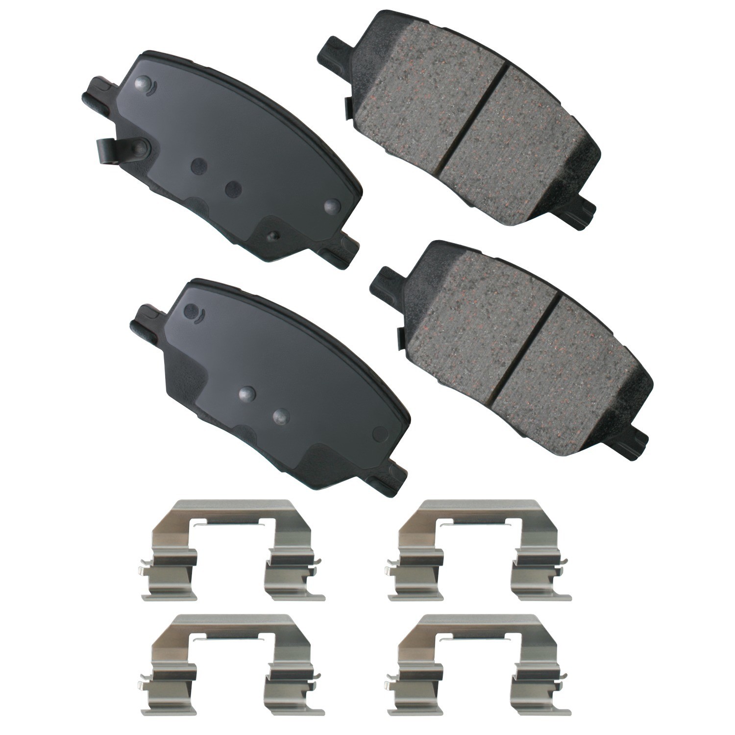 Akebono ProACT Ultra Premium Ceramic Disc Brake Pad Kit