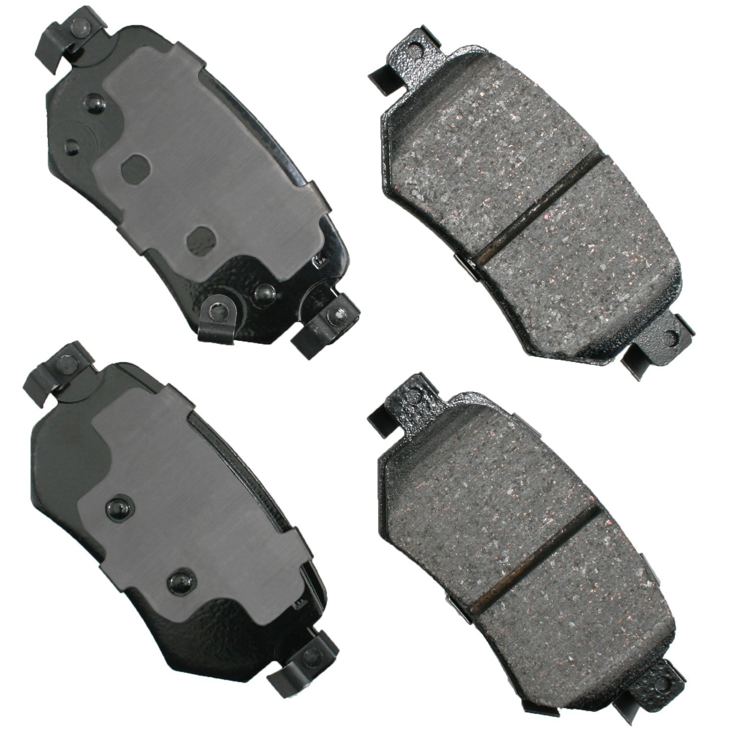 Akebono ProACT Ultra Premium Ceramic Disc Brake Pad Kit