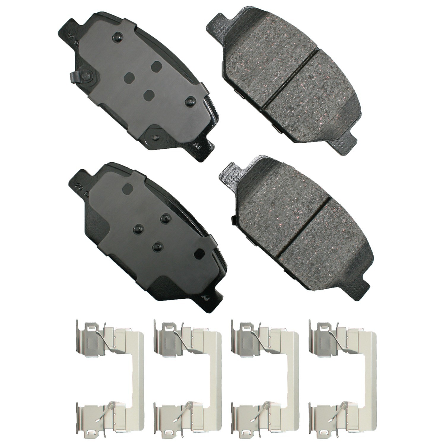 Akebono ProACT Ultra Premium Ceramic Disc Brake Pad Kit
