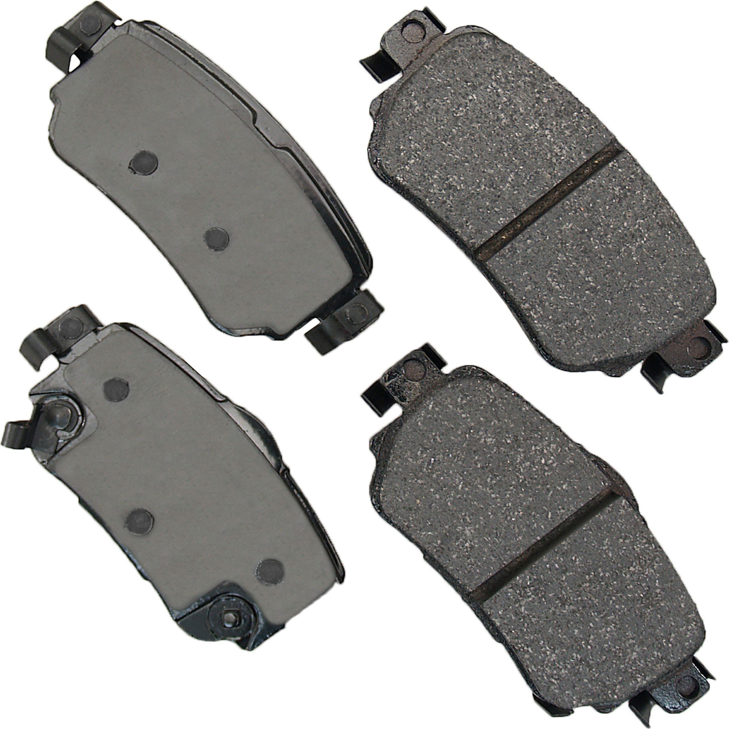 Akebono ProACT Ultra Premium Ceramic Disc Brake Pad Kit