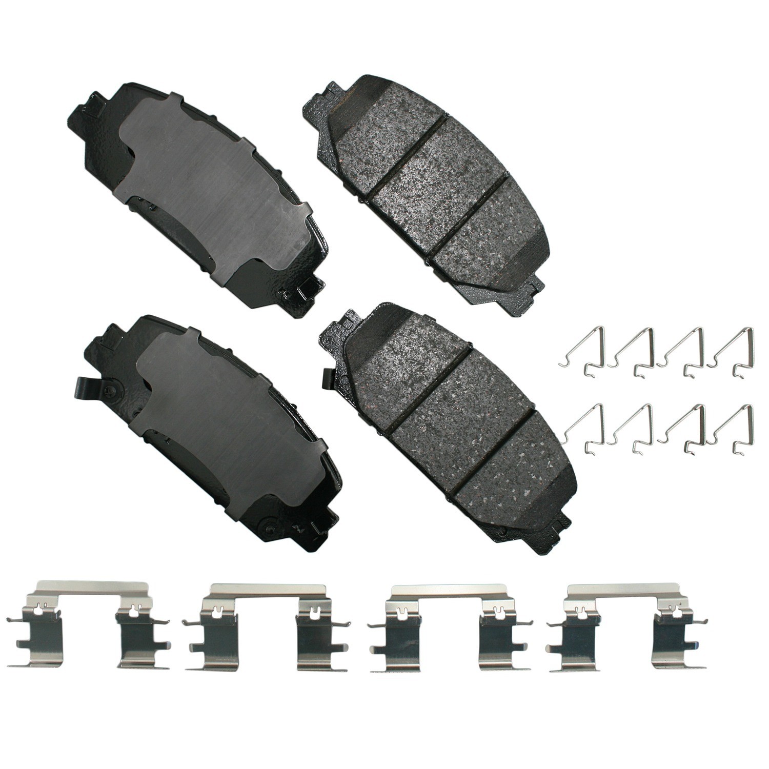 Akebono ProACT Ultra Premium Ceramic Disc Brake Pad Kit