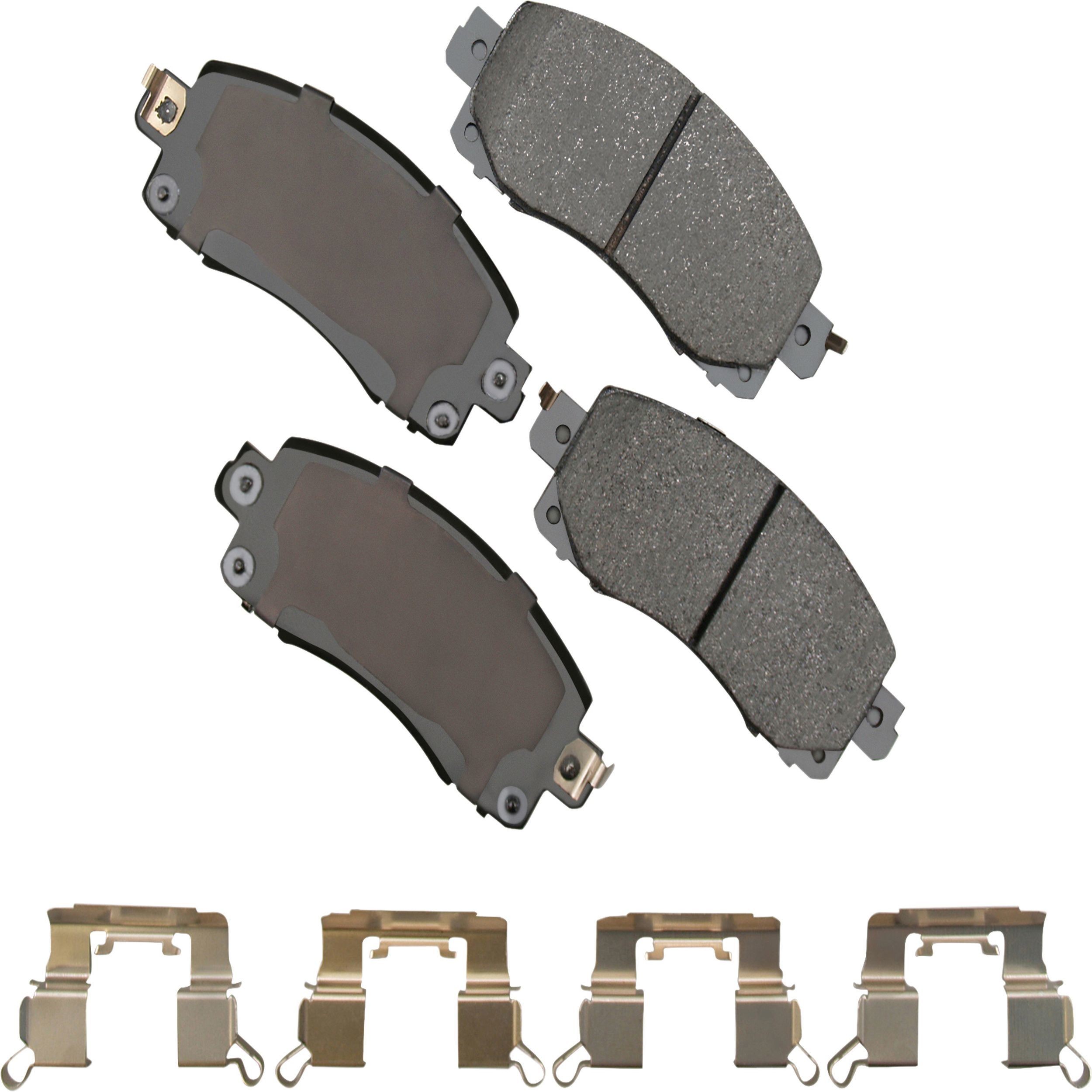 Akebono ProACT Ultra Premium Ceramic Disc Brake Pad Kit