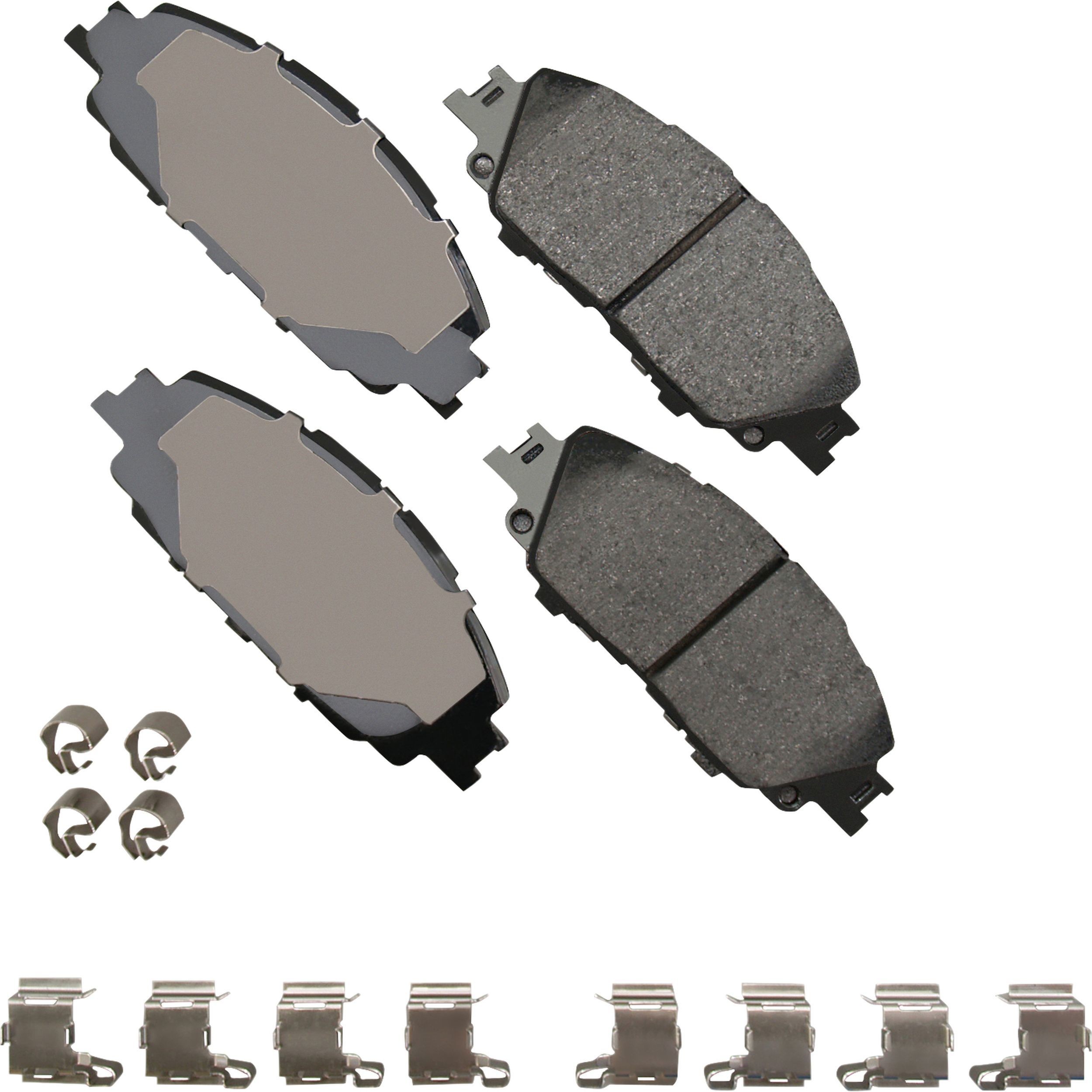 Akebono ProACT Ultra Premium Ceramic Disc Brake Pad Kit