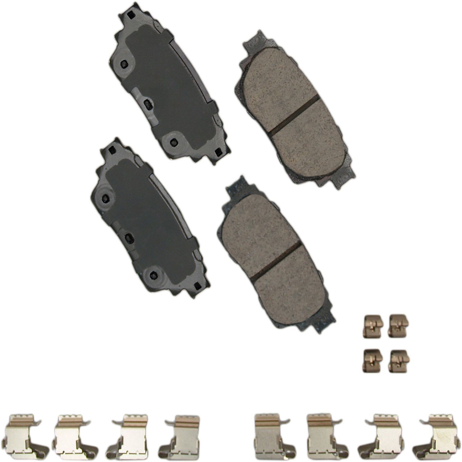 Akebono ProACT Ultra Premium Ceramic Disc Brake Pad Kit