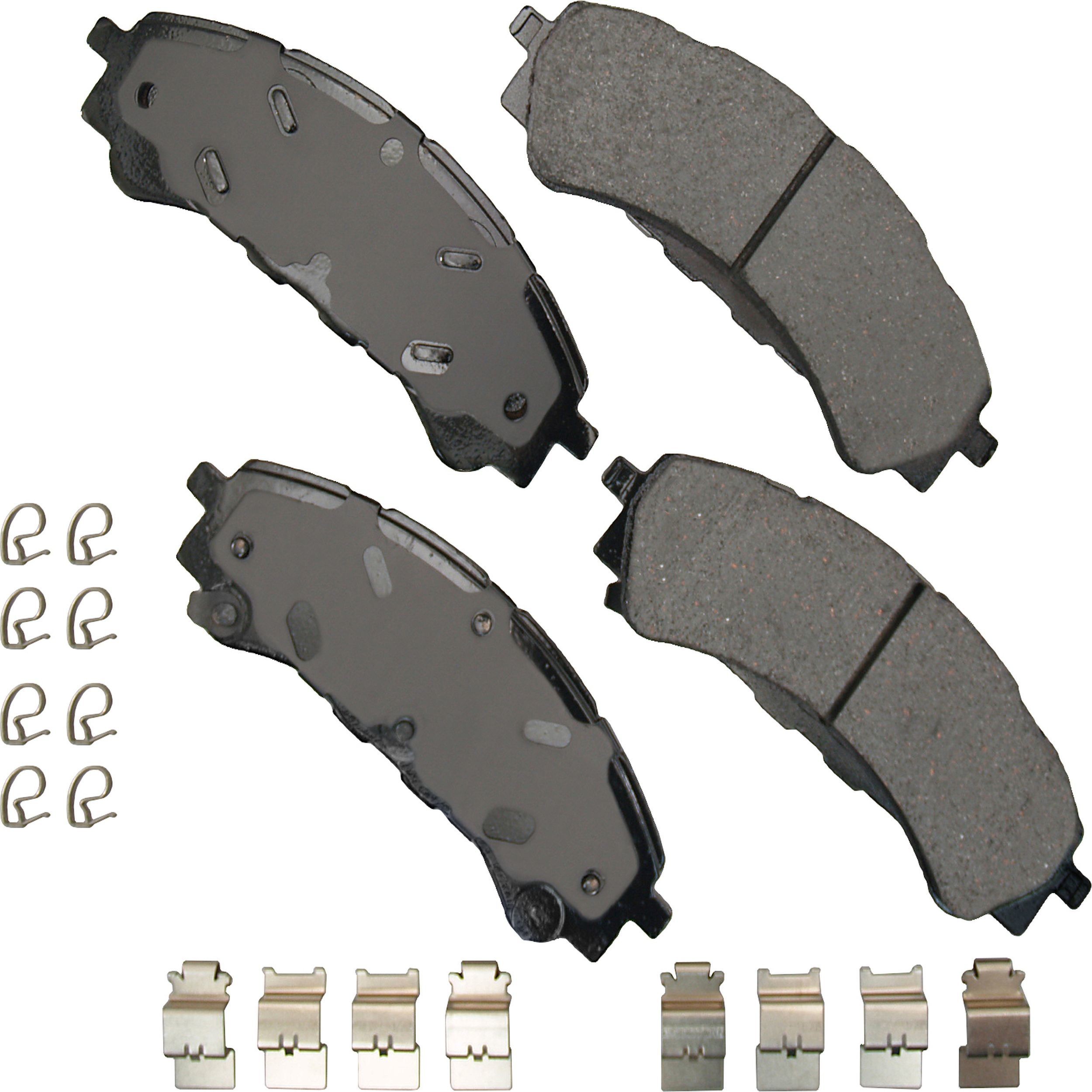 Akebono ProACT Ultra Premium Ceramic Disc Brake Pad Kit
