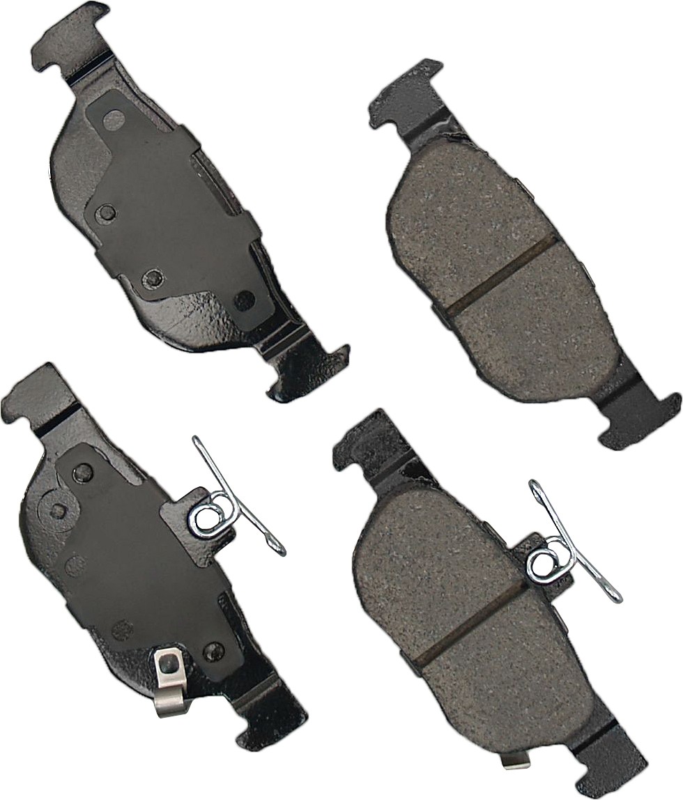 Akebono ProACT Ultra Premium Ceramic Disc Brake Pad Kit