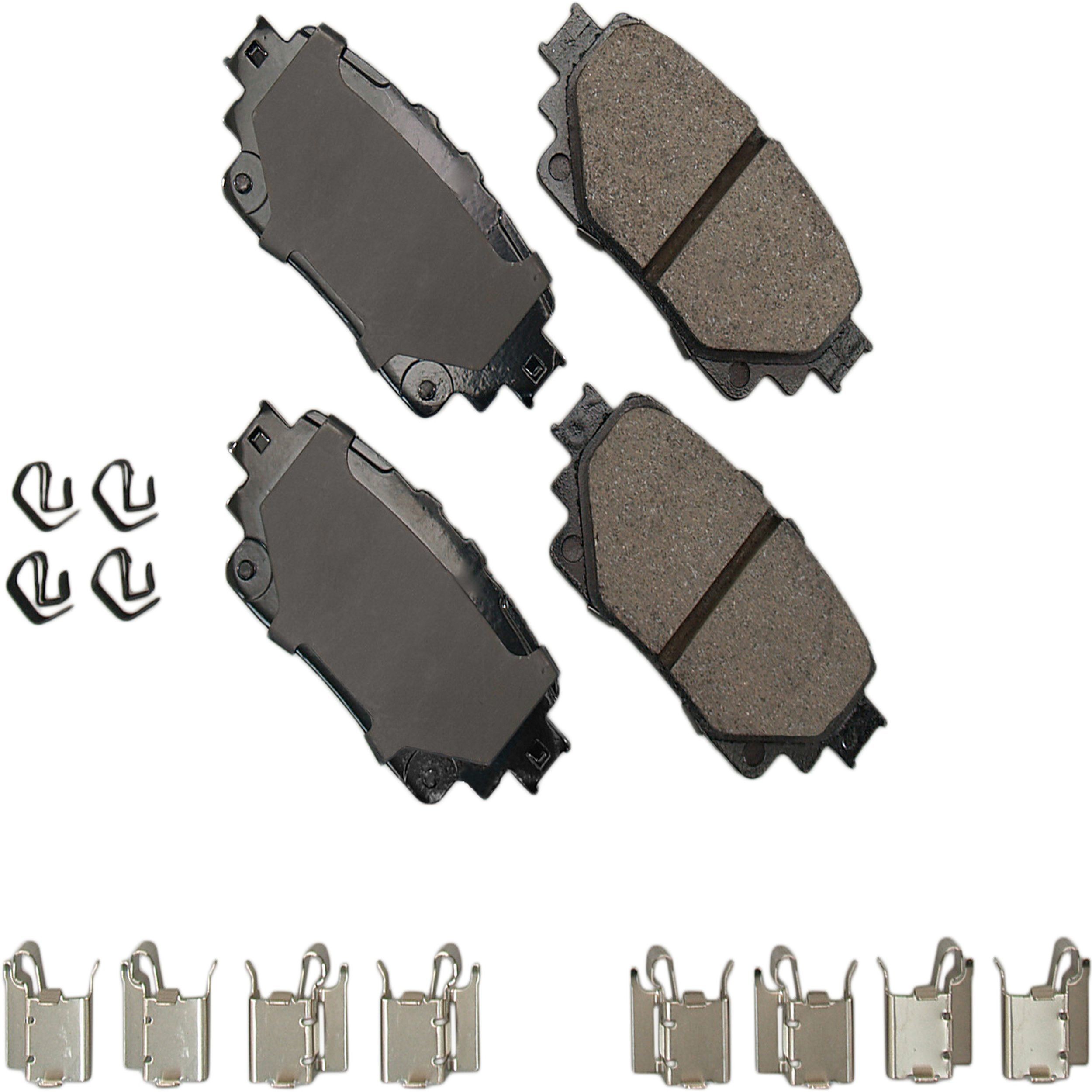 Akebono ProACT Ultra Premium Ceramic Disc Brake Pad Kit