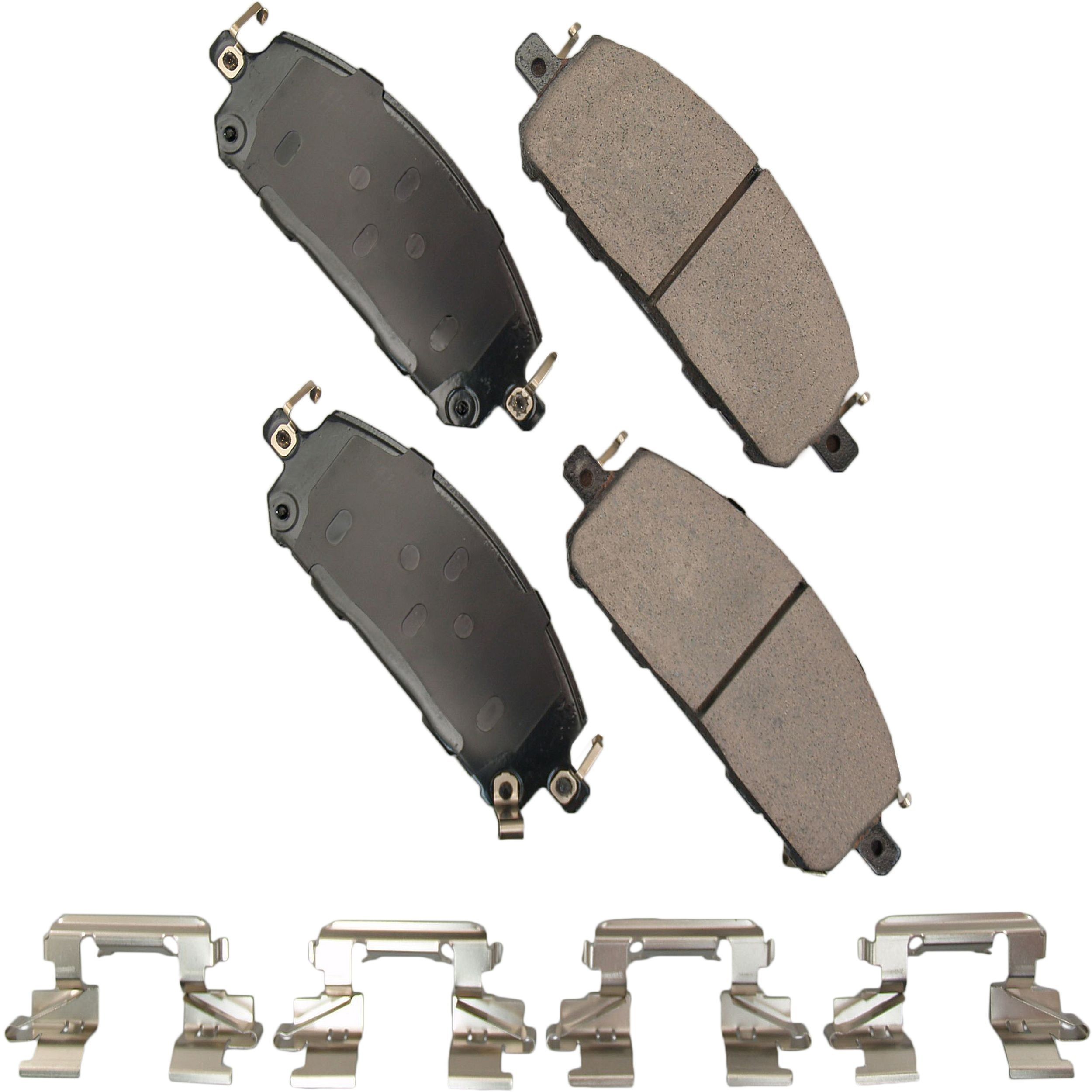 Akebono ProACT Ultra Premium Ceramic Disc Brake Pad Kit