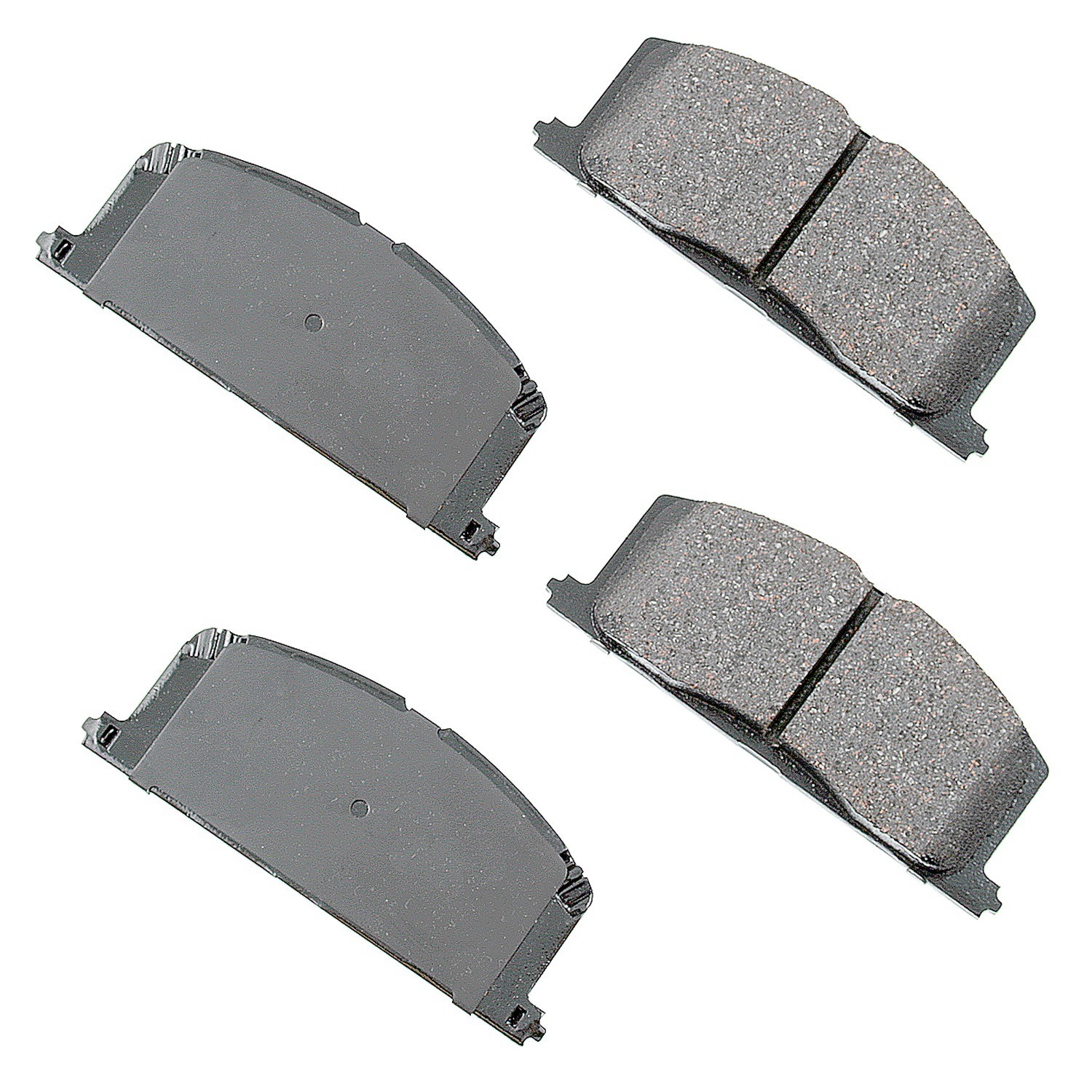 Akebono ProACT Ultra Premium Ceramic Disc Brake Pad Kit