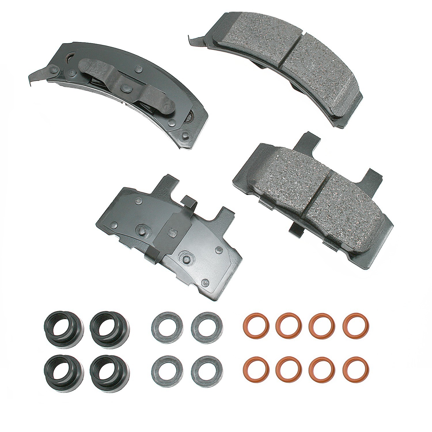 Akebono ProACT Ultra Premium Ceramic Disc Brake Pad Kit