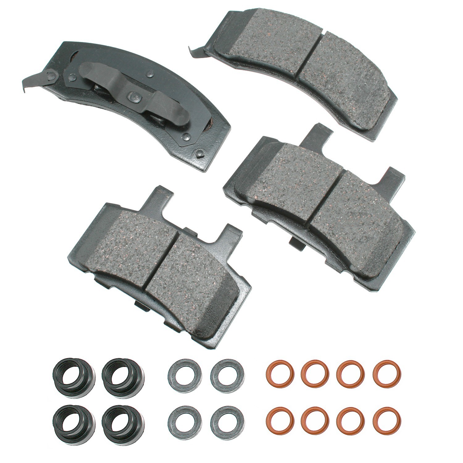Akebono ProACT Ultra Premium Ceramic Disc Brake Pad Kit