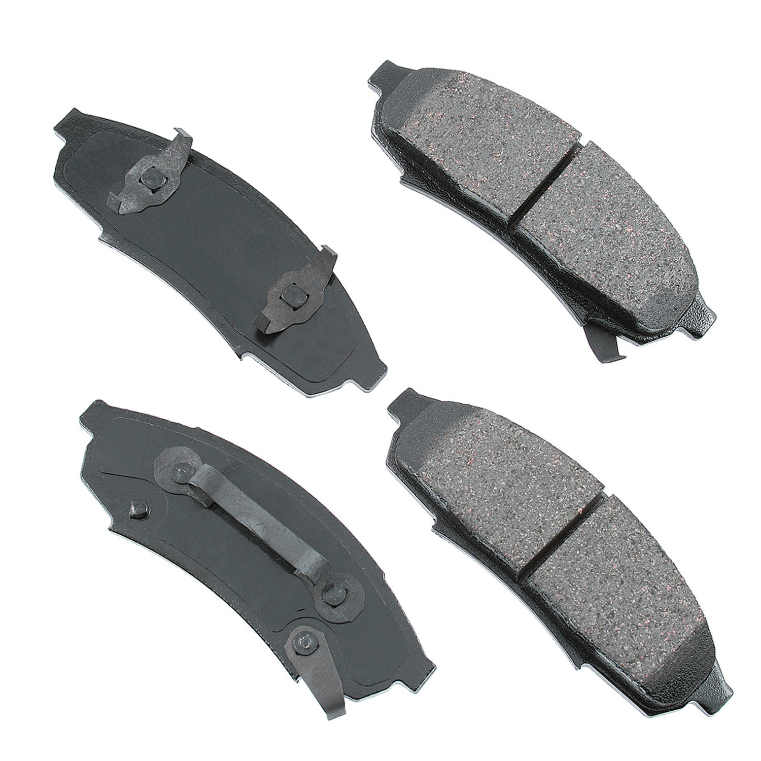 Akebono ProACT Ultra Premium Ceramic Disc Brake Pad Kit
