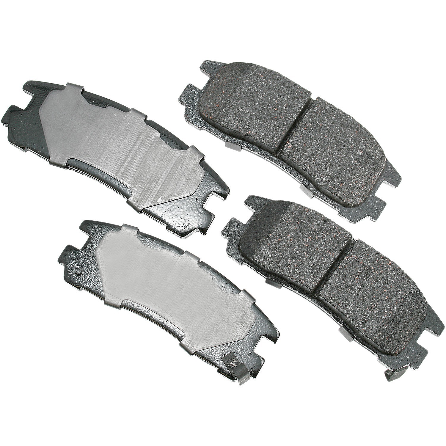 Akebono ProACT Ultra Premium Ceramic Disc Brake Pad Kit