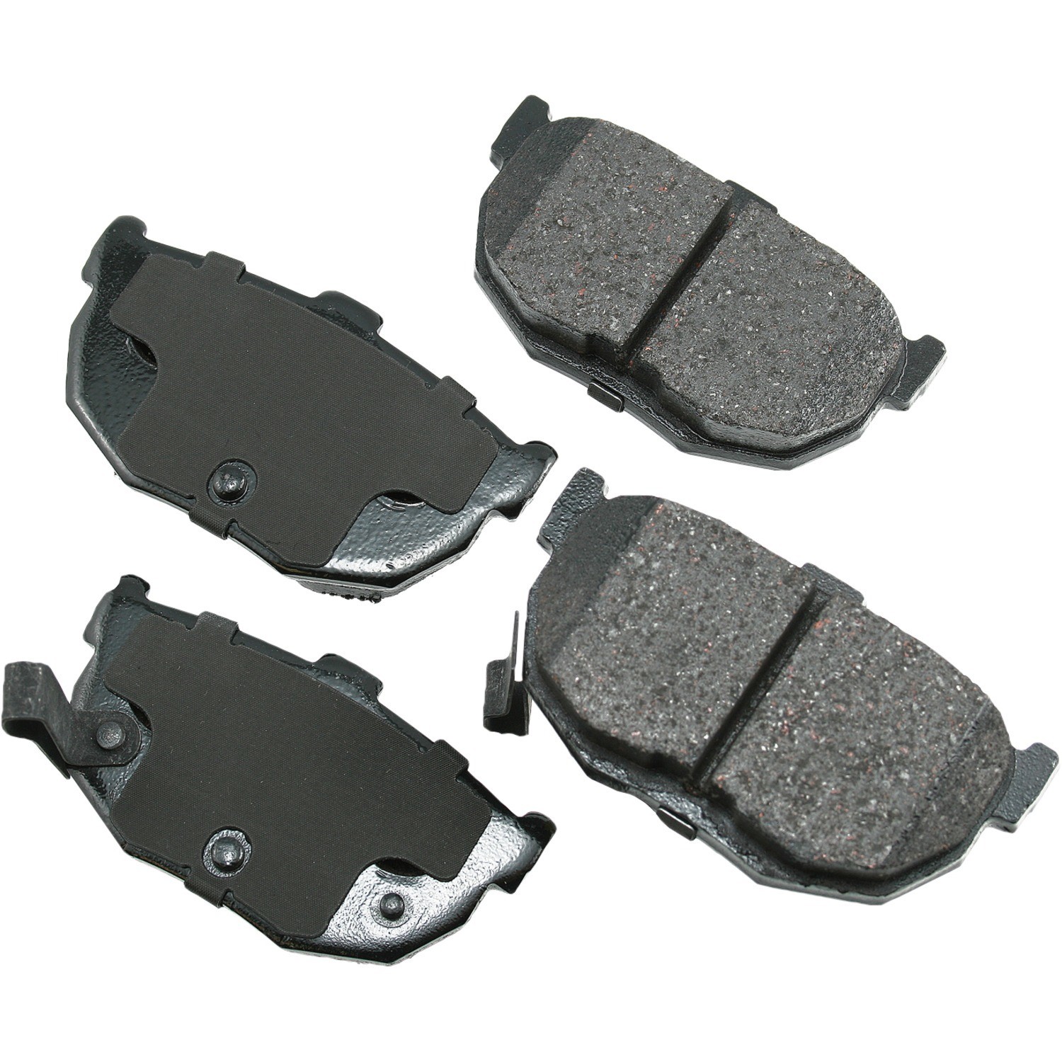 Akebono ProACT Ultra Premium Ceramic Disc Brake Pad Kit