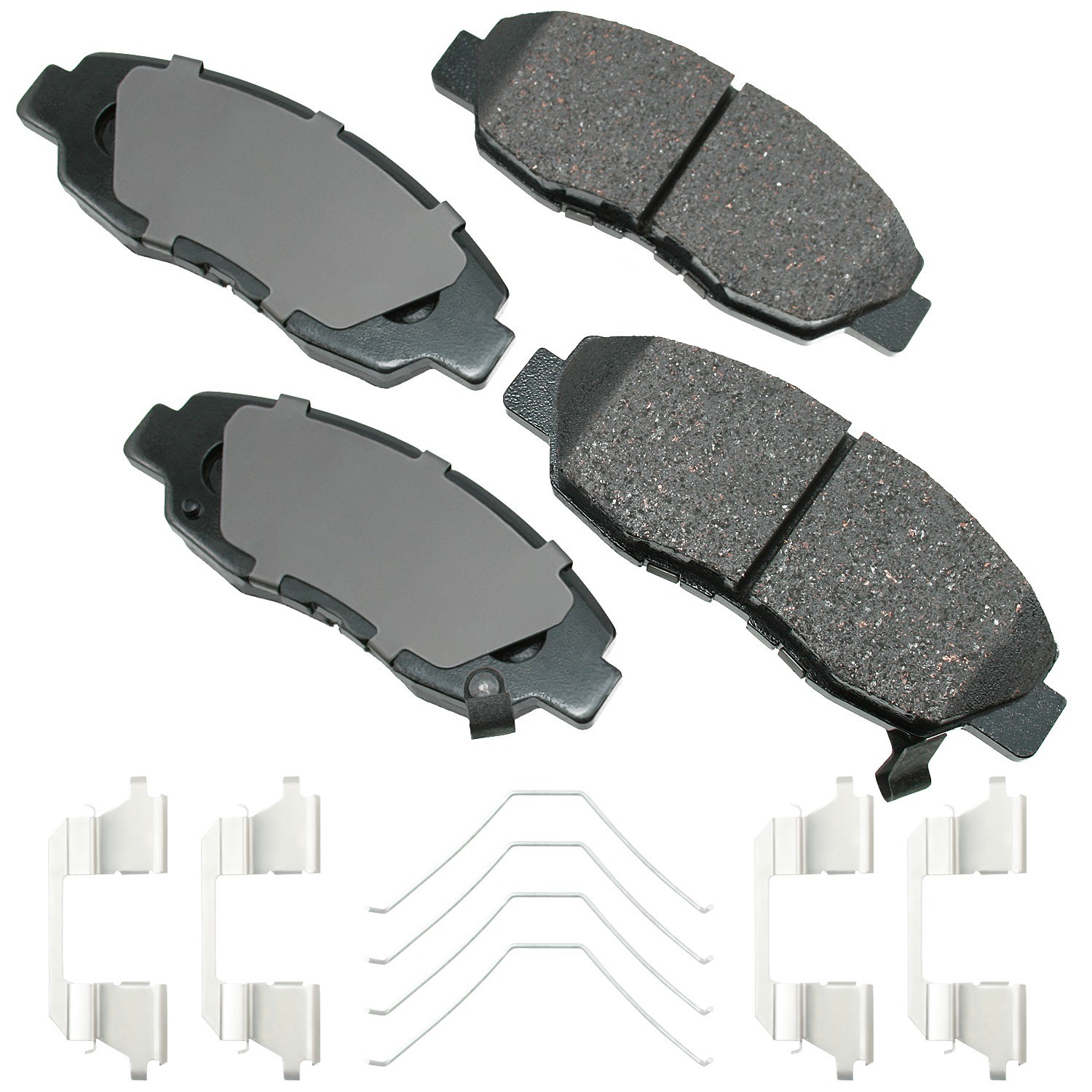 Akebono ProACT Ultra Premium Ceramic Disc Brake Pad Kit