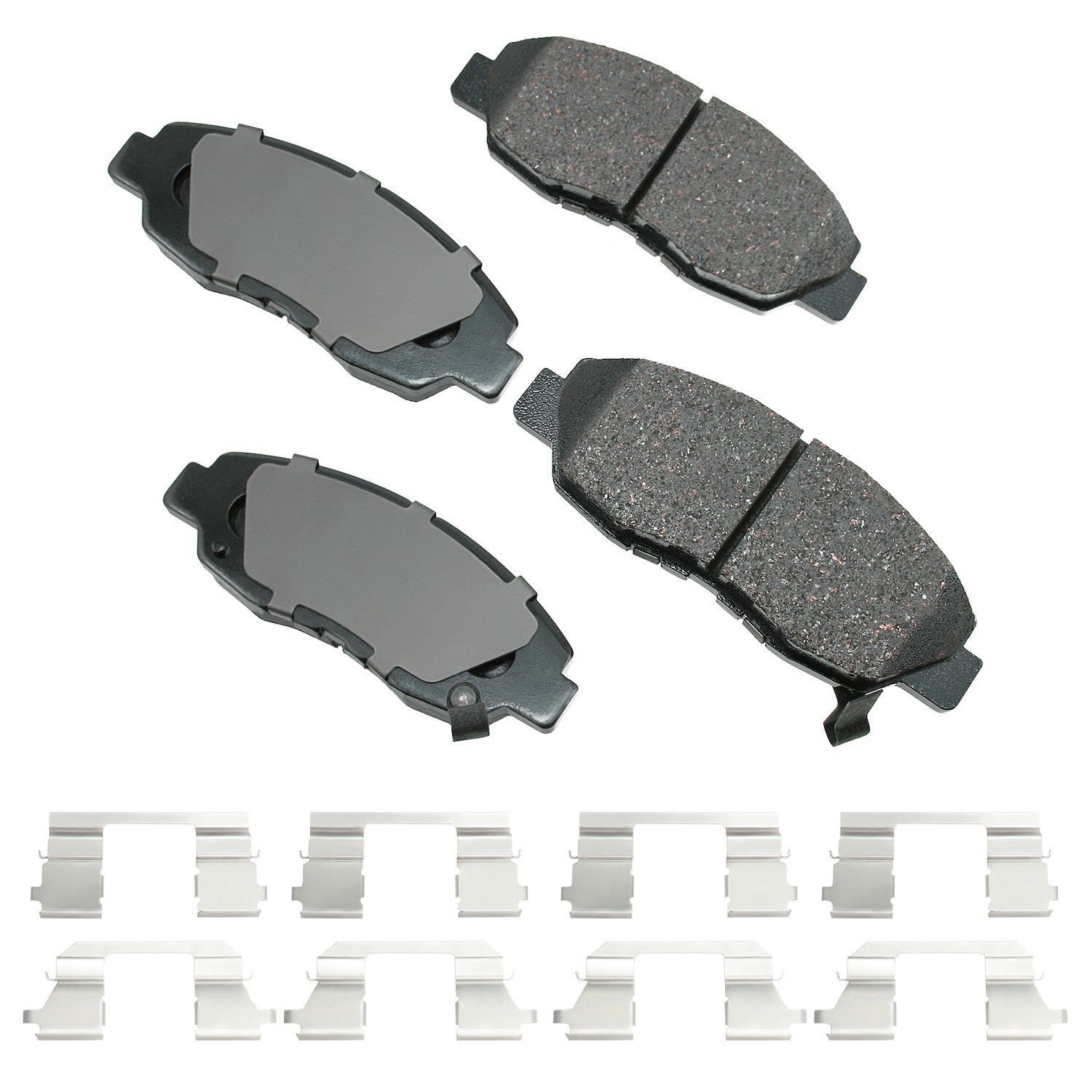 Akebono ProACT Ultra Premium Ceramic Disc Brake Pad Kit