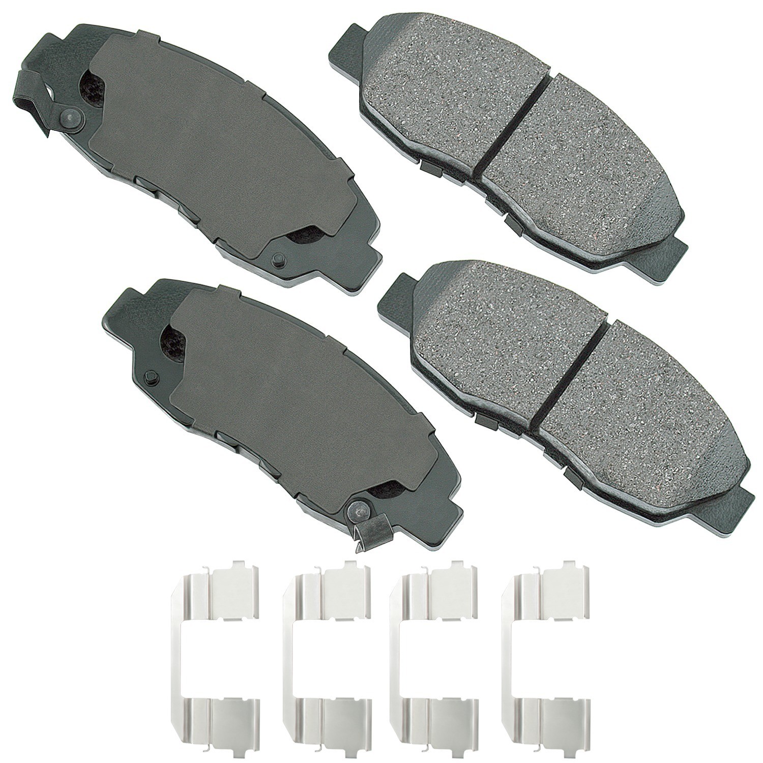 Akebono ProACT Ultra Premium Ceramic Disc Brake Pad Kit