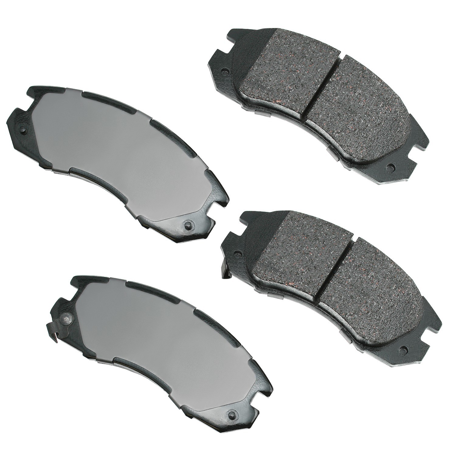 Akebono ProACT Ultra Premium Ceramic Disc Brake Pad Kit