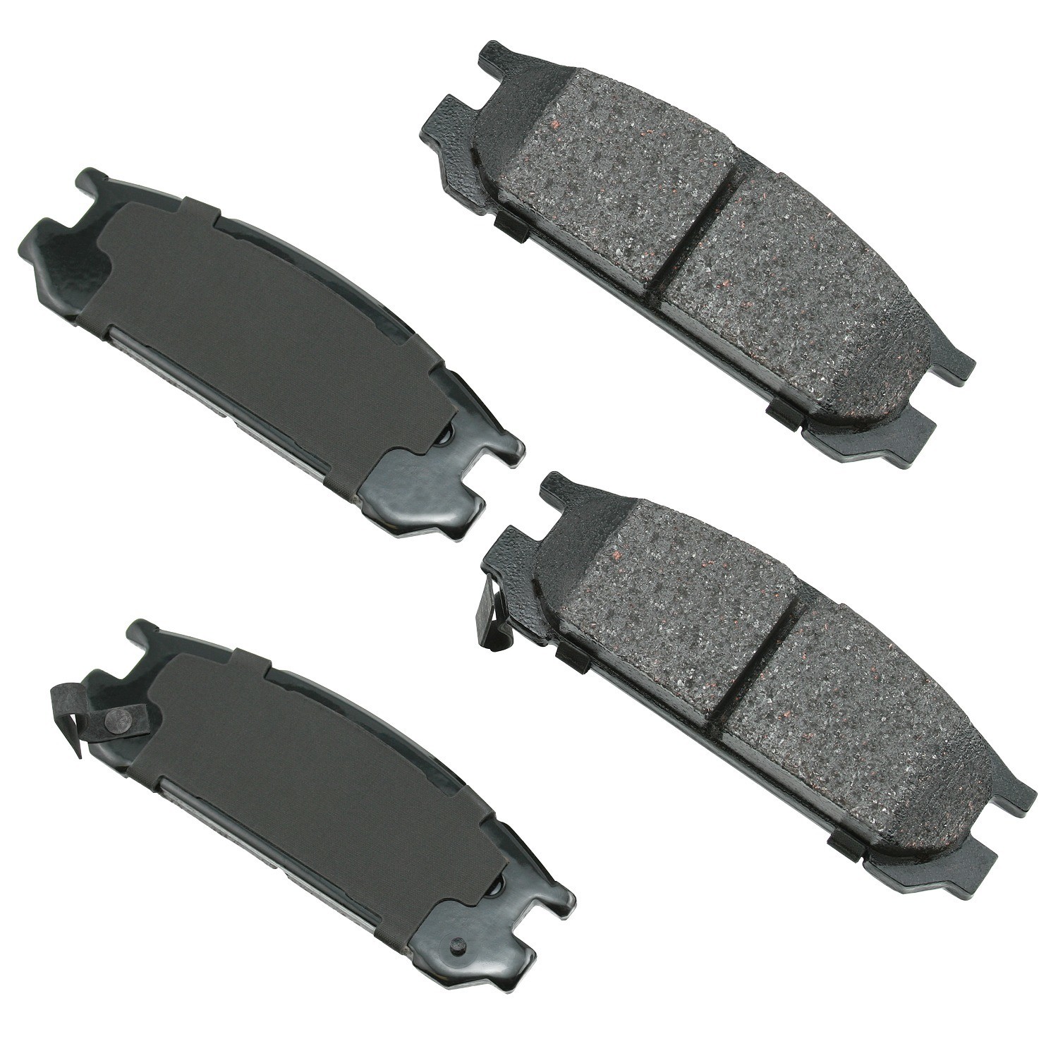 Akebono ProACT Ultra Premium Ceramic Disc Brake Pad Kit